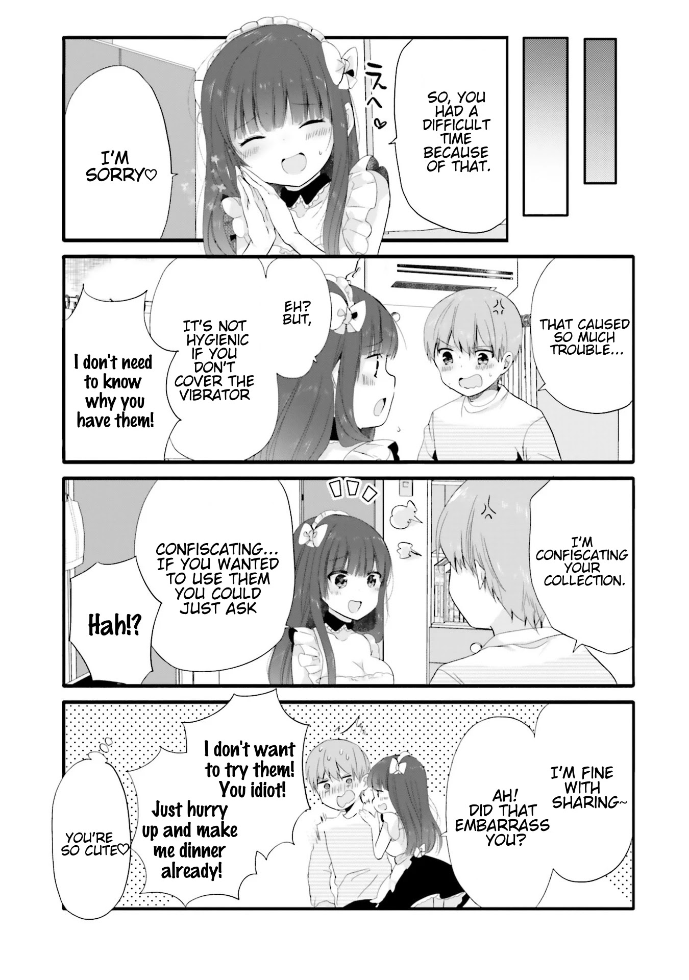 Uchi no Hentai Maid ni Osowareteru Chapter 69 page 8 - Chapter 69
