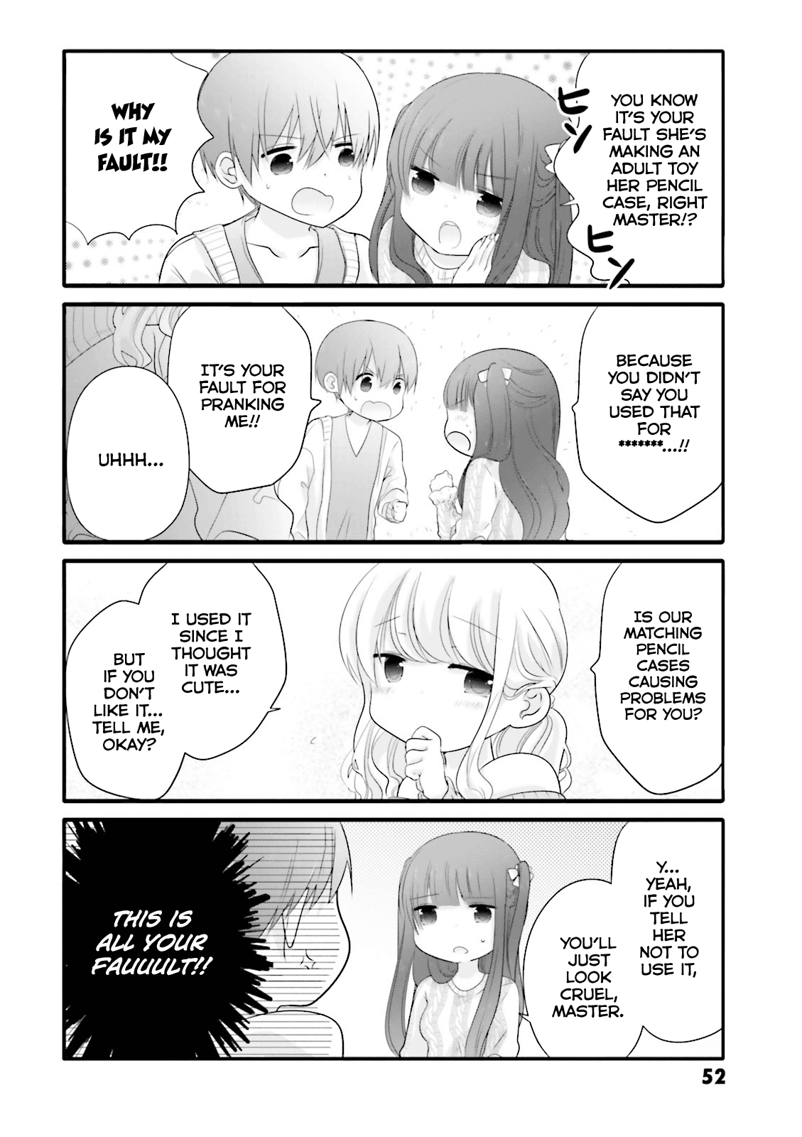 Uchi no Hentai Maid ni Osowareteru Chapter 7 page 4 - Chapter 7