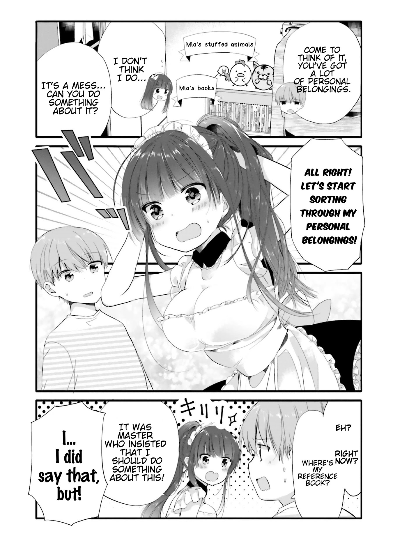 Uchi no Hentai Maid ni Osowareteru Chapter 70 page 4 - Chapter 70