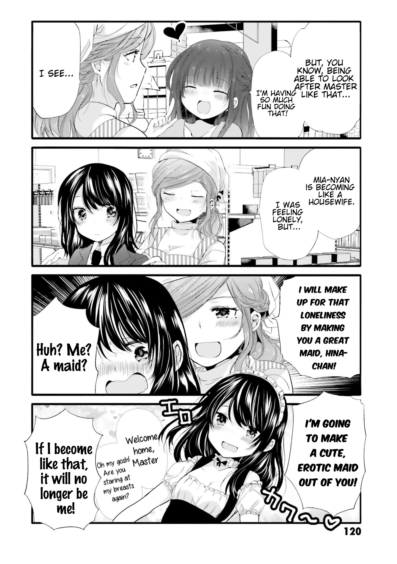 Uchi no Hentai Maid ni Osowareteru Chapter 71 page 7 - Chapter 71
