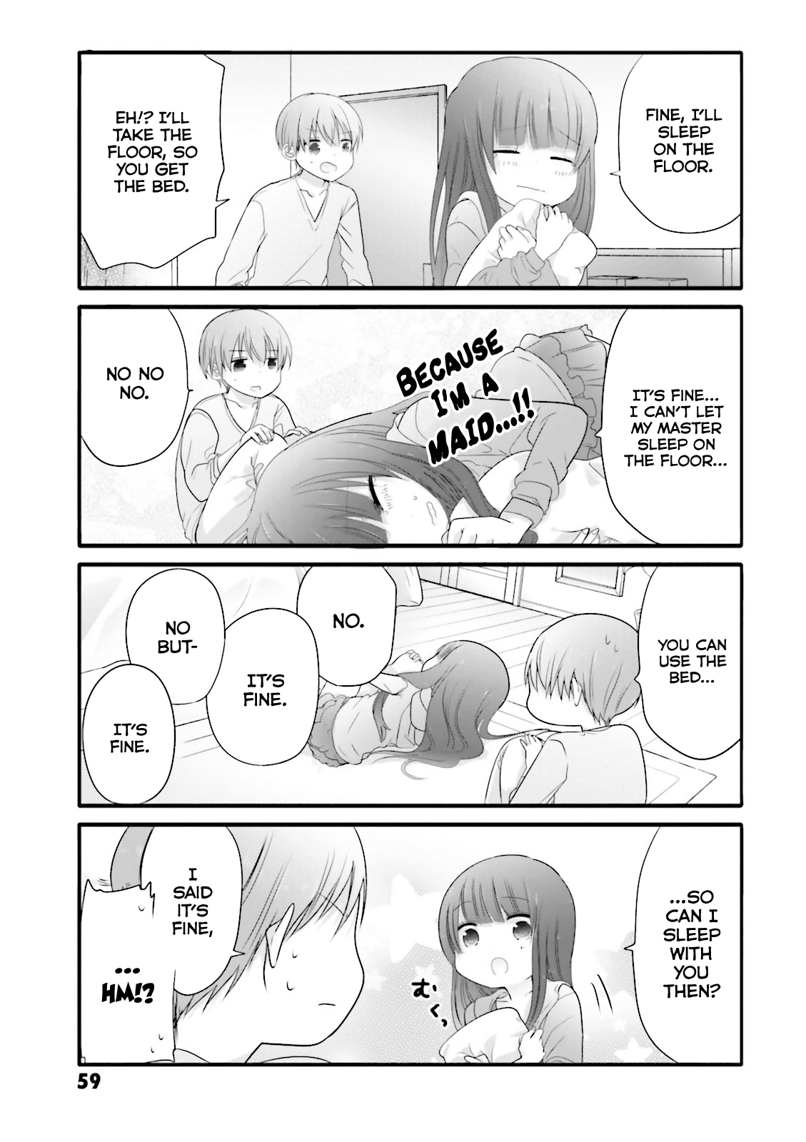 Uchi no Hentai Maid ni Osowareteru Chapter 8 page 3 - Chapter 8