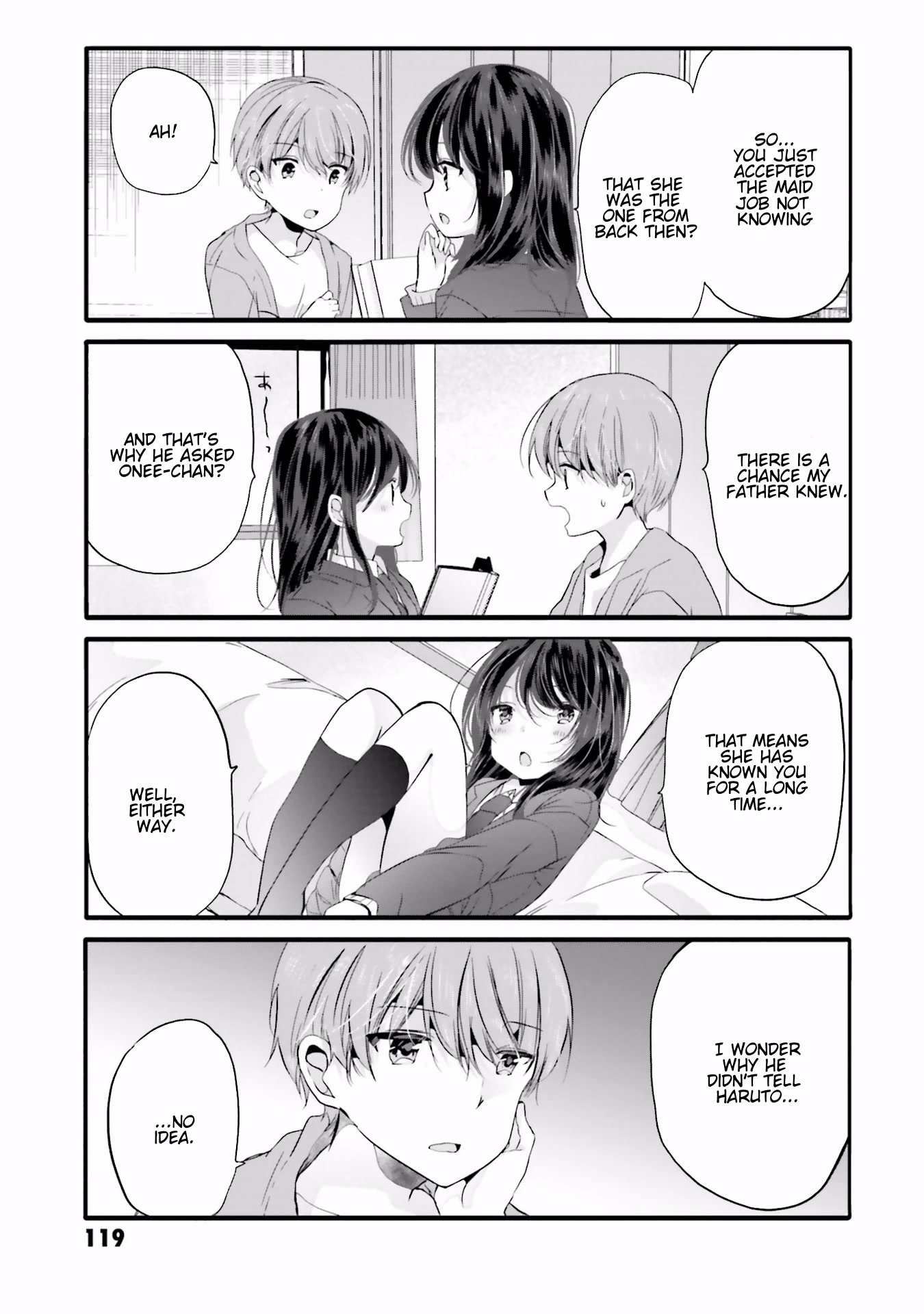 Uchi no Hentai Maid ni Osowareteru Chapter 94 page 6 - Chapter 94