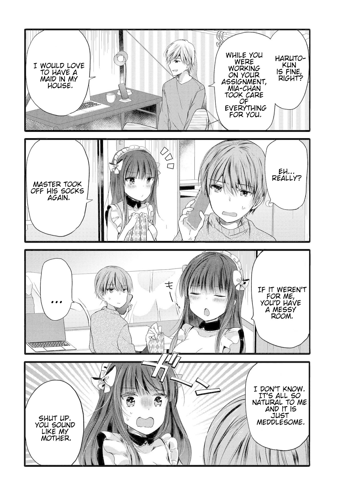 Uchi no Hentai Maid ni Osowareteru Chapter 96 page 3 - Chapter 96