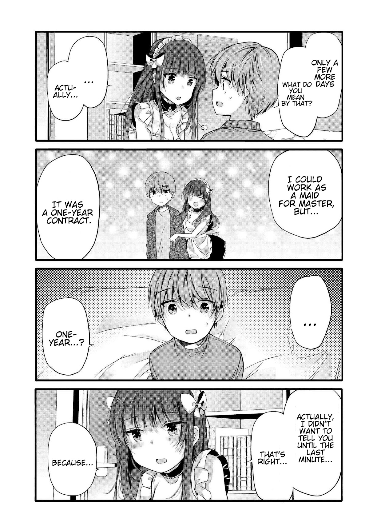 Uchi no Hentai Maid ni Osowareteru Chapter 97 page 4 - Chapter 97
