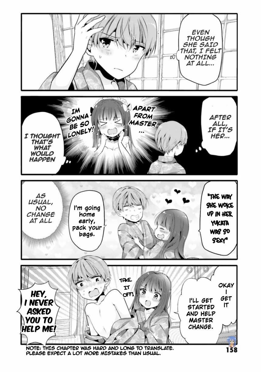 Uchi no Hentai Maid ni Osowareteru Chapter 99 page 5 - Chapter 99