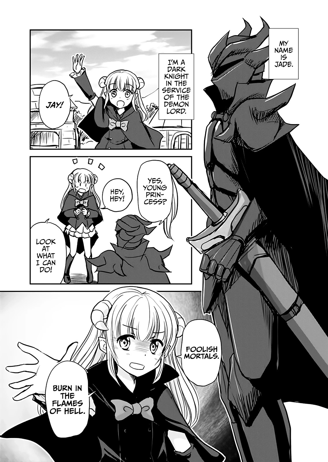 Uchi no Maou ga Tenshi de tsurai Chapter 1 page 1 - Chapter 1