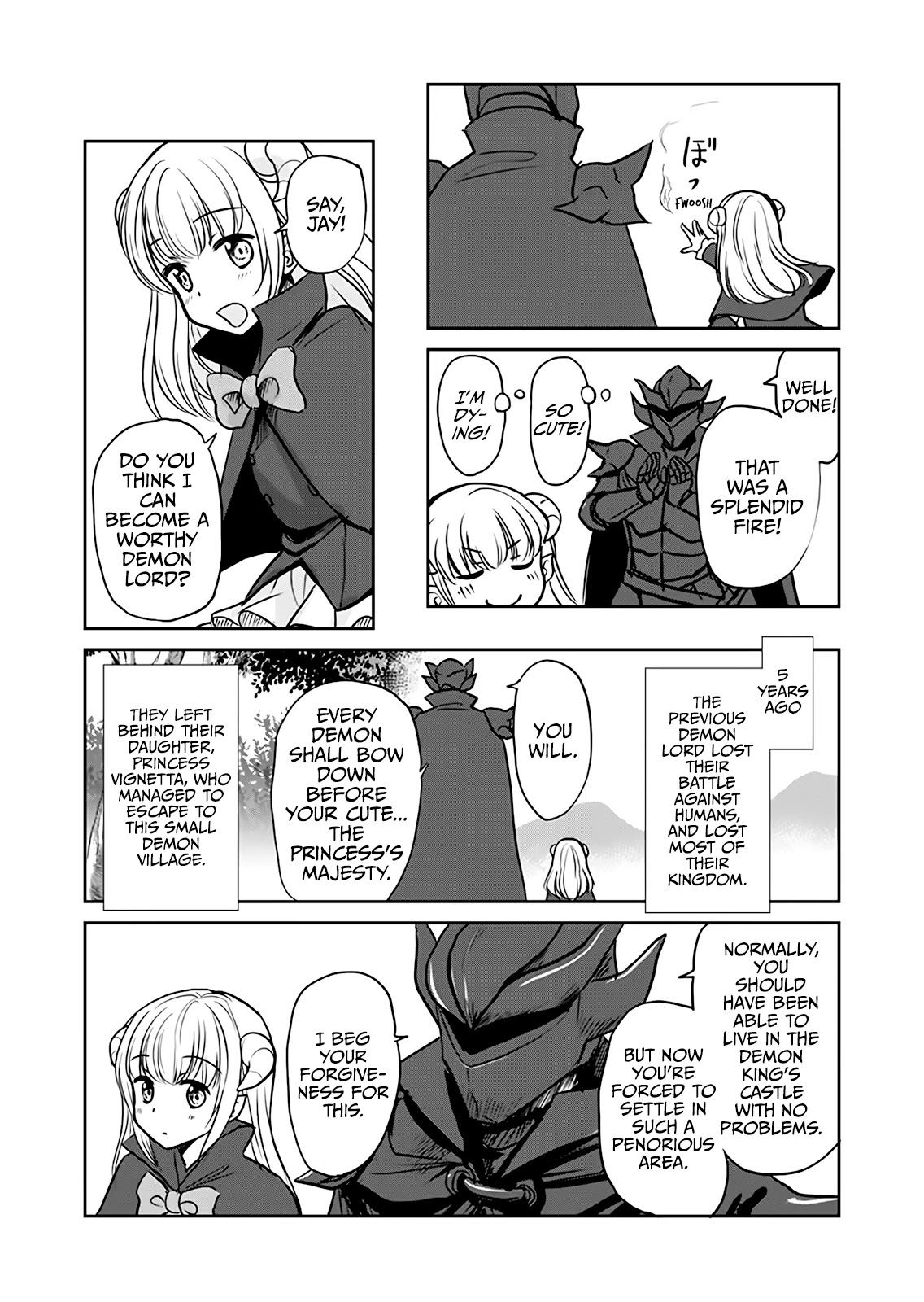 Uchi no Maou ga Tenshi de tsurai Chapter 1 page 2 - Chapter 1