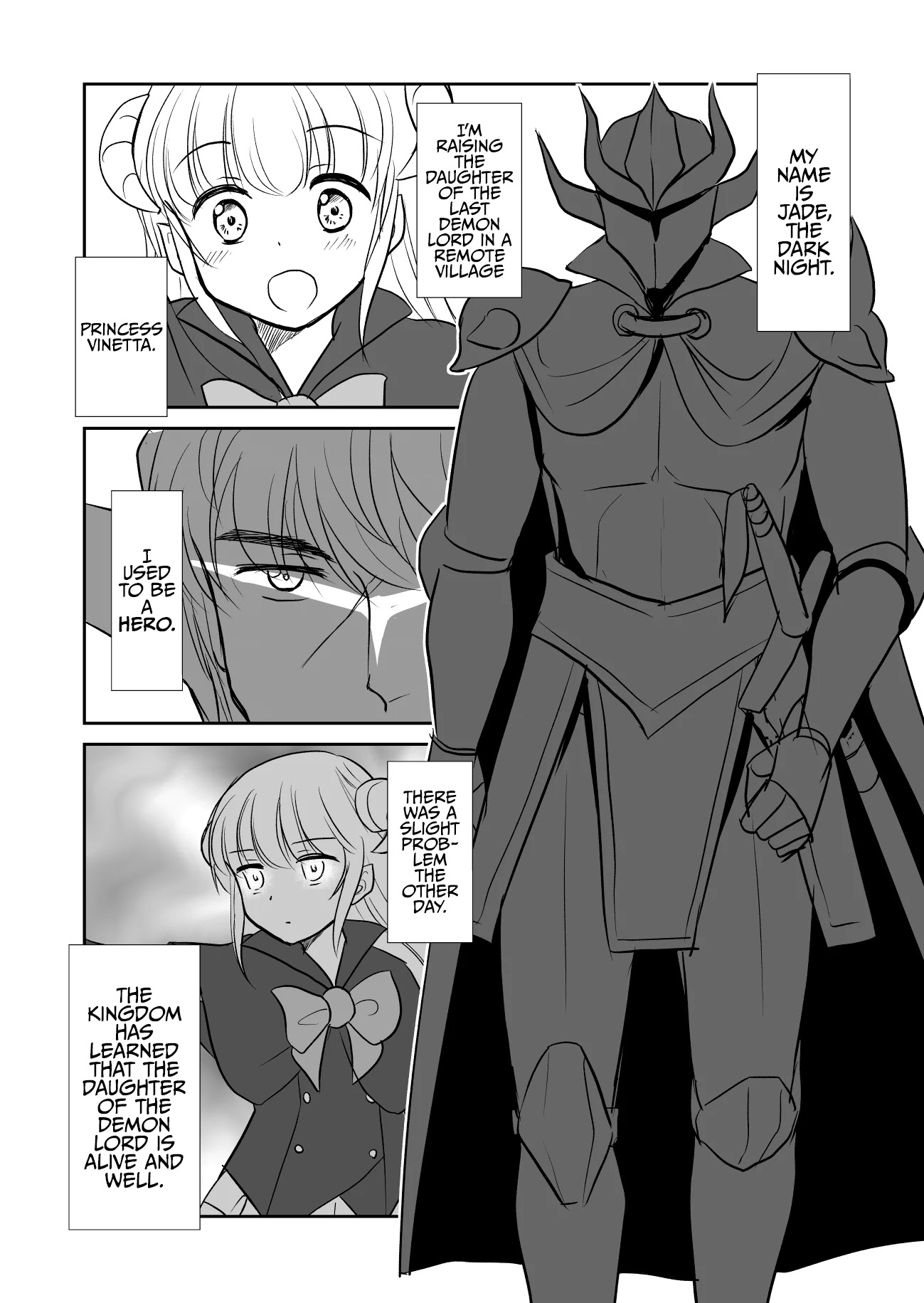 Uchi no Maou ga Tenshi de tsurai Chapter 12 page 1 - Chapter 12