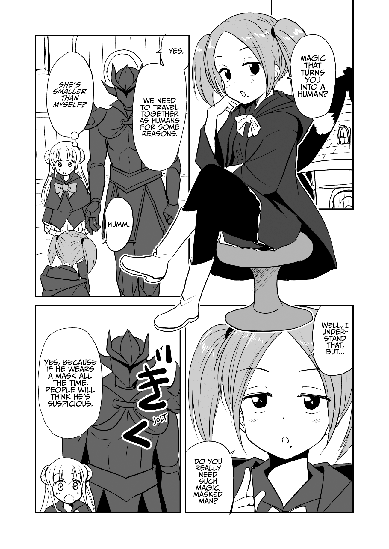 Uchi no Maou ga Tenshi de tsurai Chapter 13 page 1 - Chapter 13