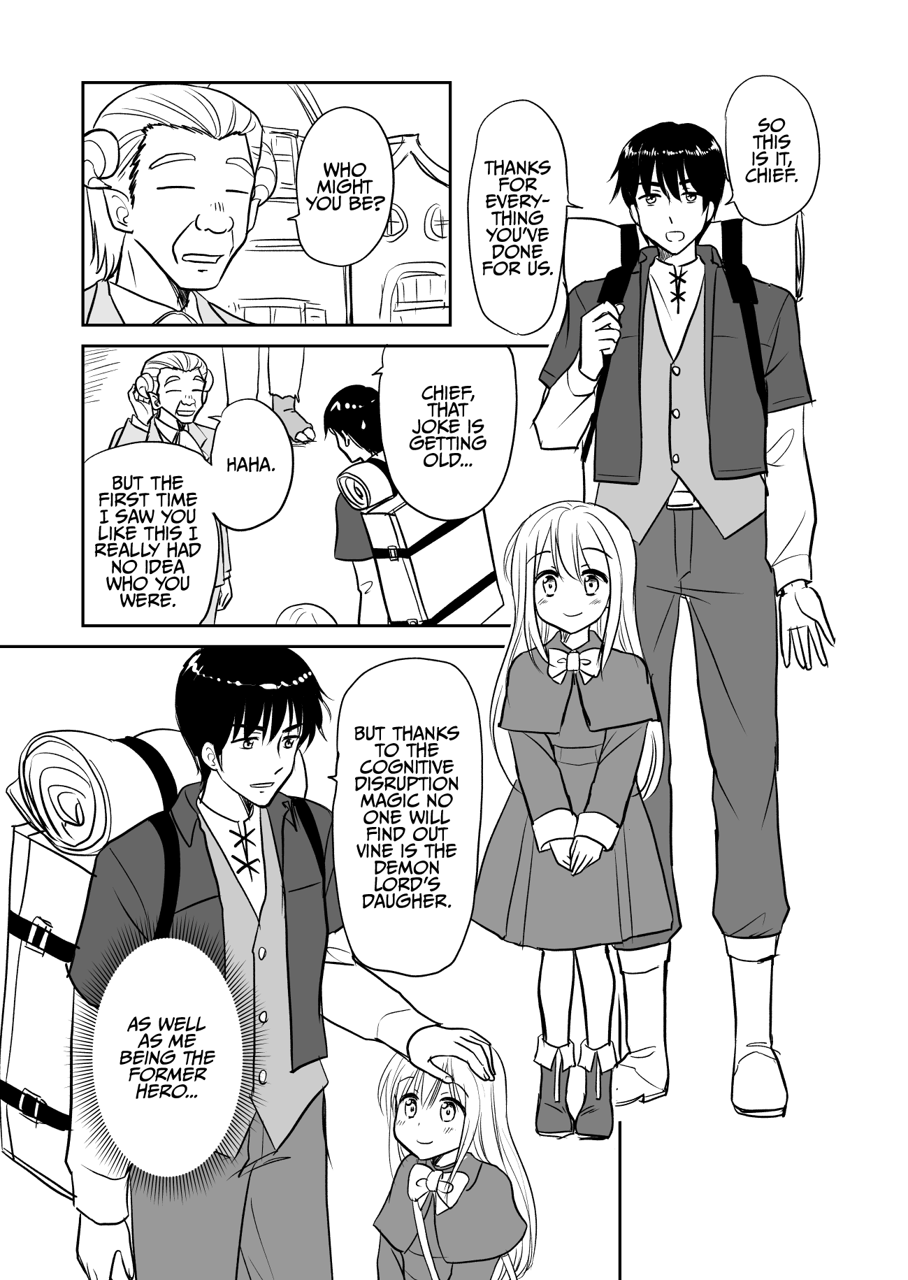 Uchi no Maou ga Tenshi de tsurai Chapter 15 page 1 - Chapter 15