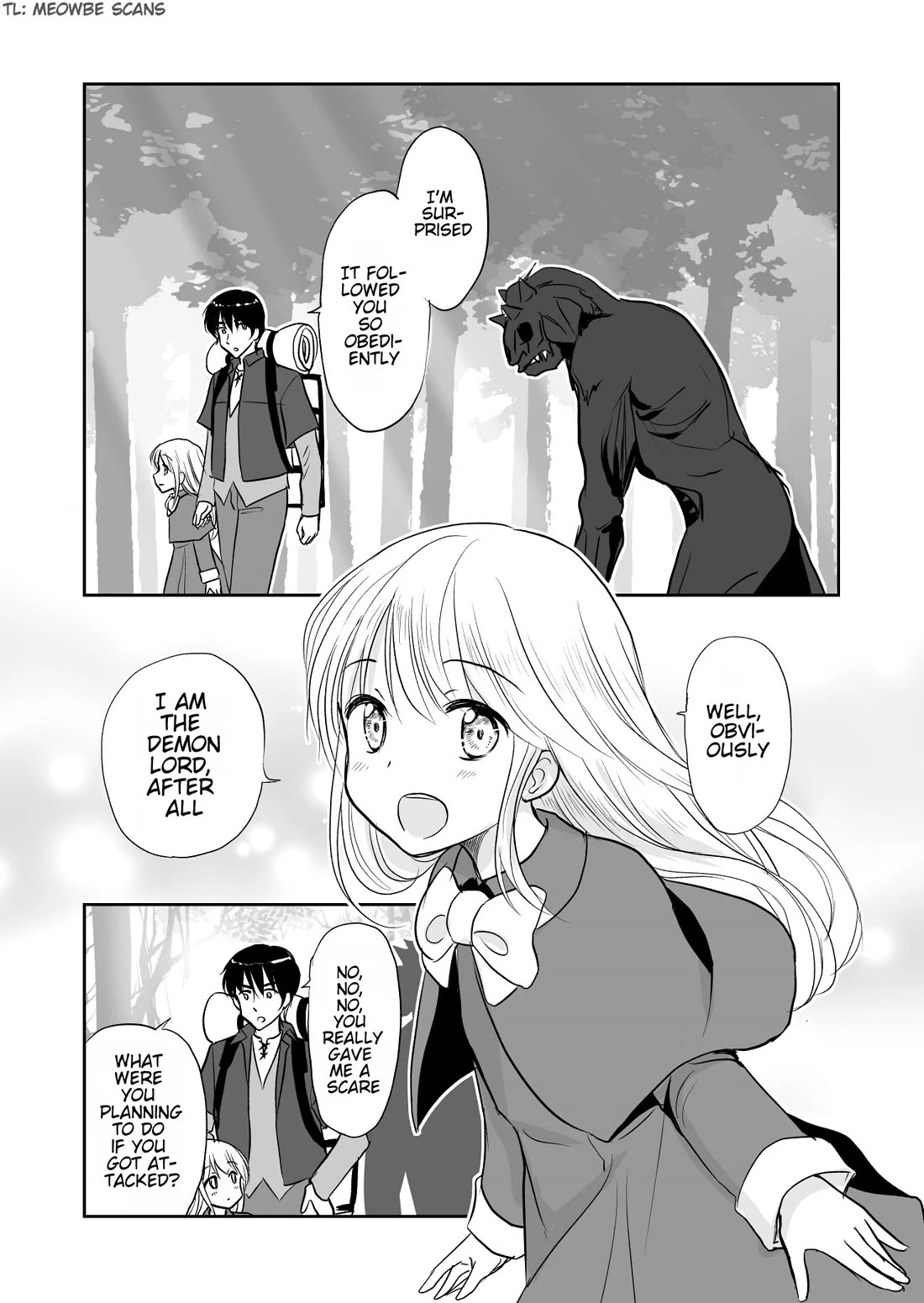 Uchi no Maou ga Tenshi de tsurai Chapter 18 page 1 - Chapter 18 [END]