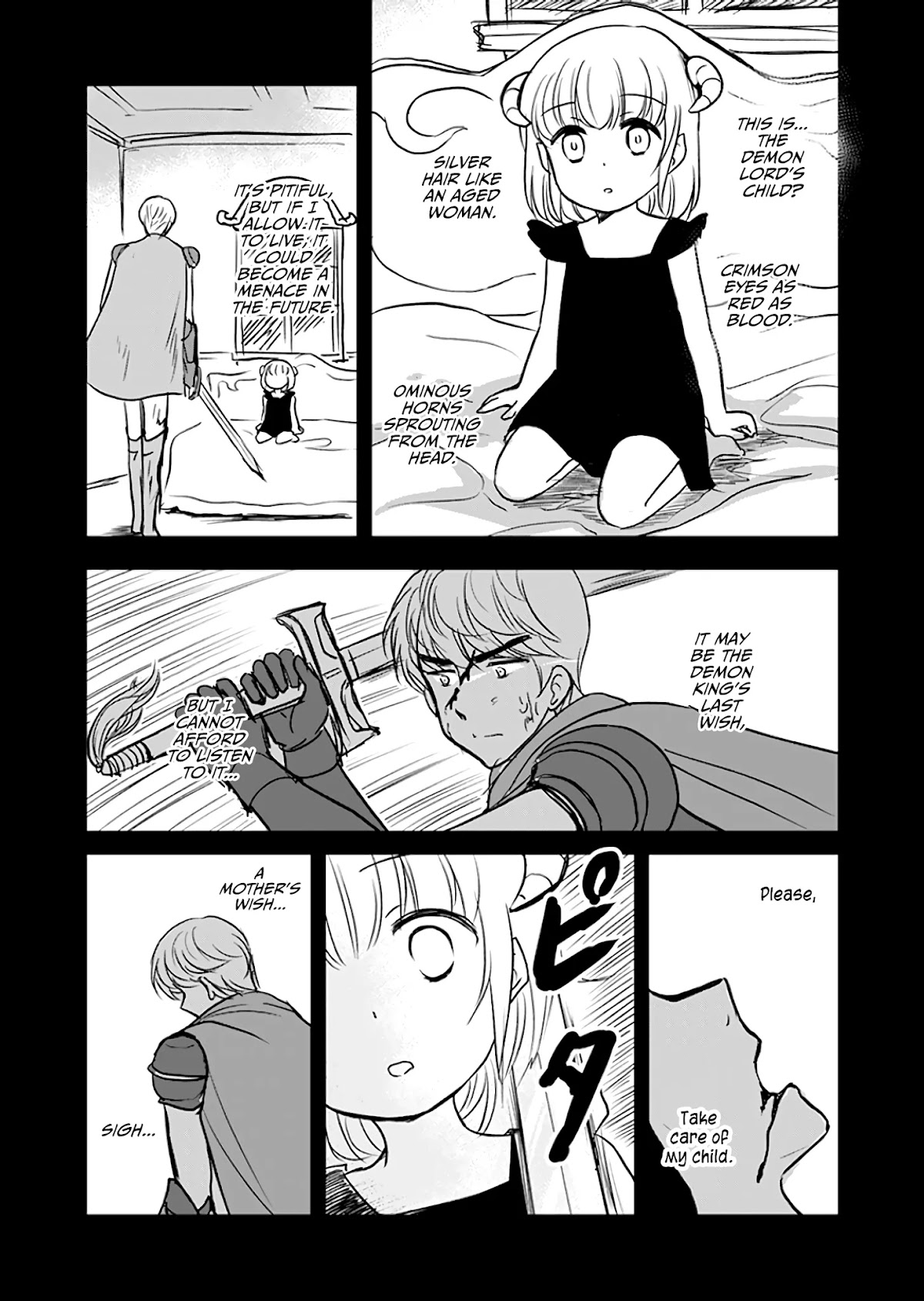 Uchi no Maou ga Tenshi de tsurai Chapter 2 page 1 - Chapter 2