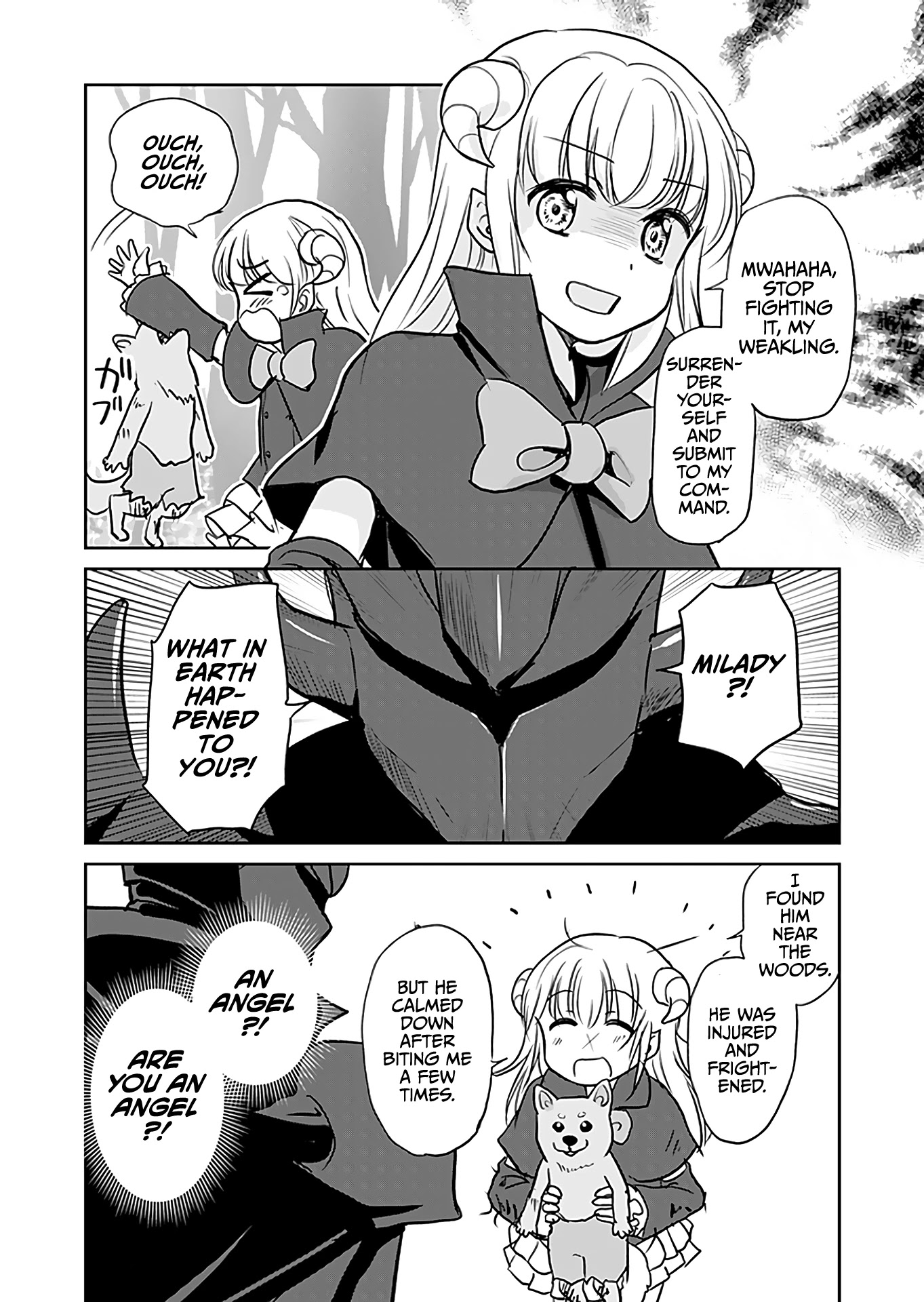 Uchi no Maou ga Tenshi de tsurai Chapter 3 page 1 - Chapter 3