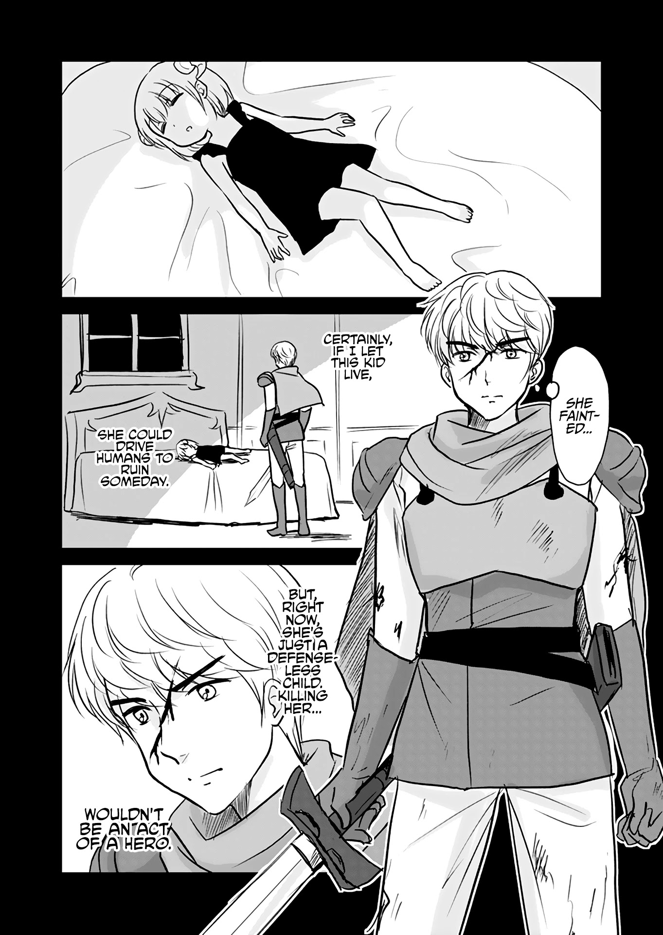 Uchi no Maou ga Tenshi de tsurai Chapter 6 page 1 - Chapter 6