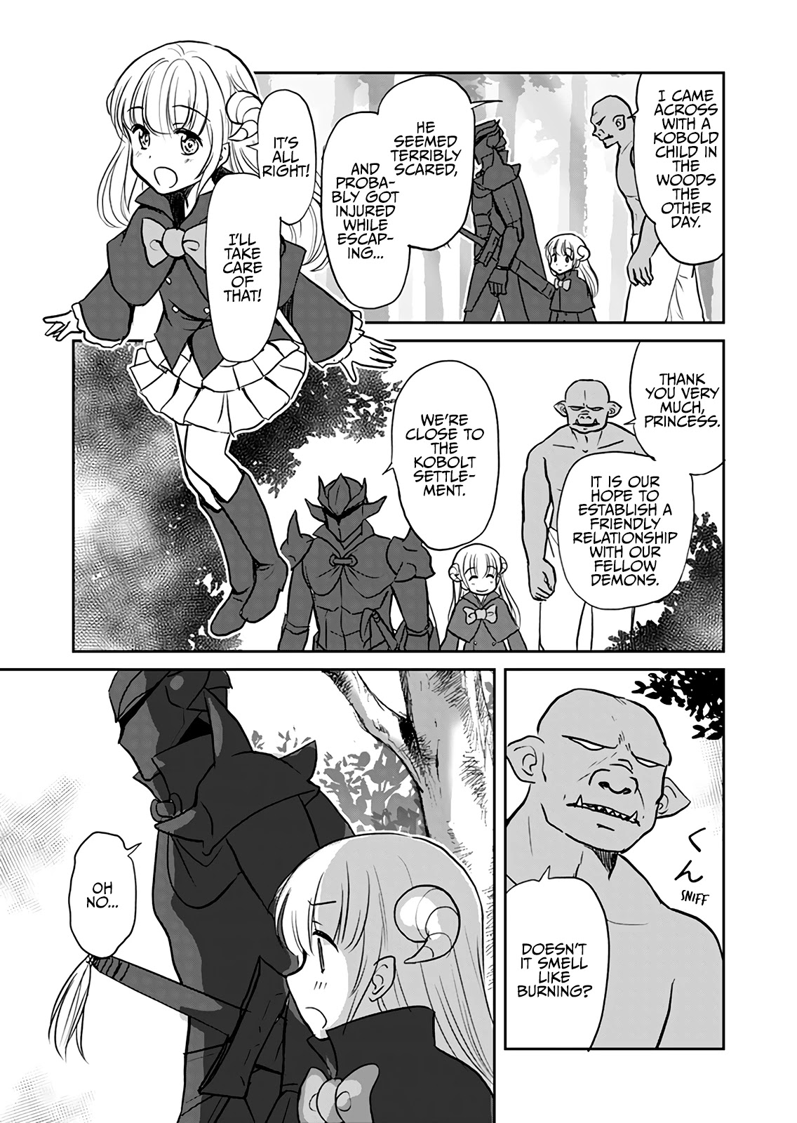 Uchi no Maou ga Tenshi de tsurai Chapter 7 page 1 - Chapter 7