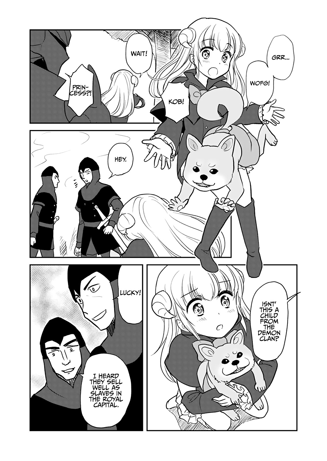 Uchi no Maou ga Tenshi de tsurai Chapter 8 page 1 - Chapter 8