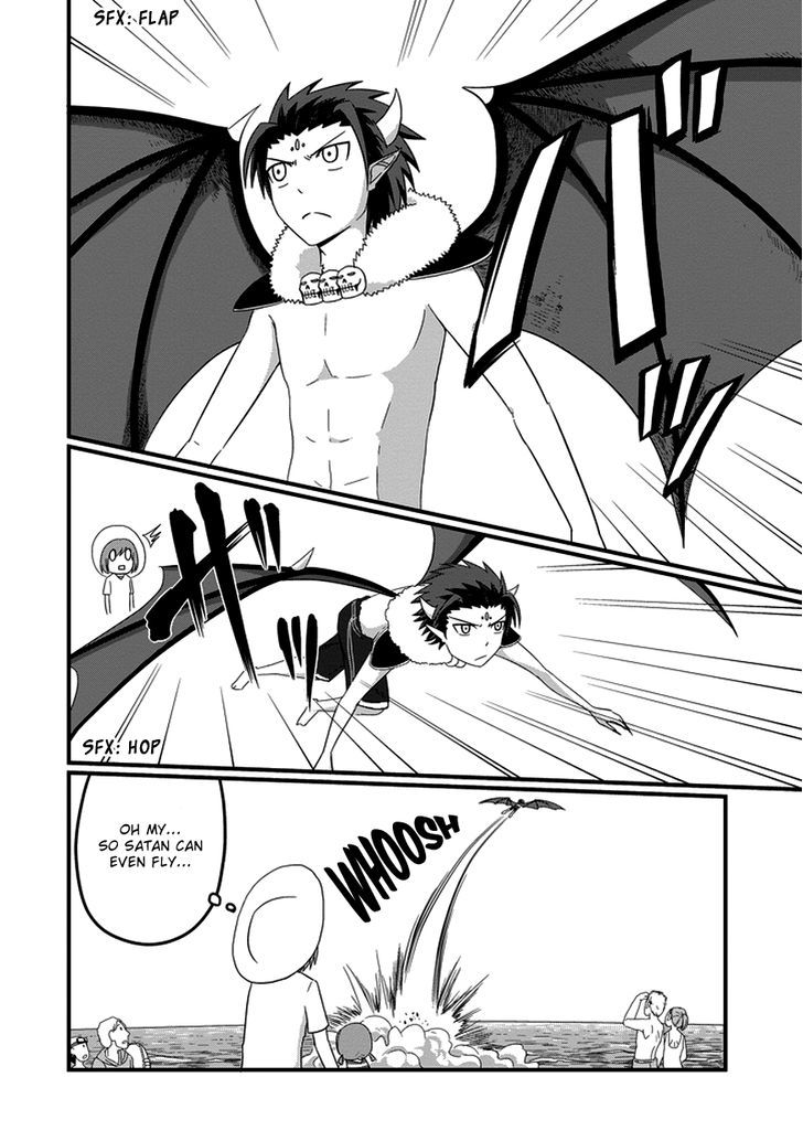 Uchi no Maou Kamimasen yo Chapter 13 page 14 - Chapter 13 : It's reconciliation, Satan.