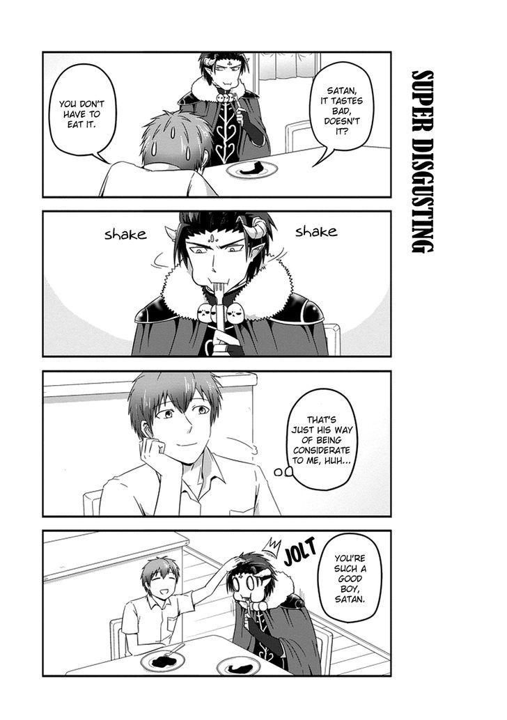 Uchi no Maou Kamimasen yo Chapter 18 page 10 - Chapter 18 : Uchi No Maou in 4 Koma Format.