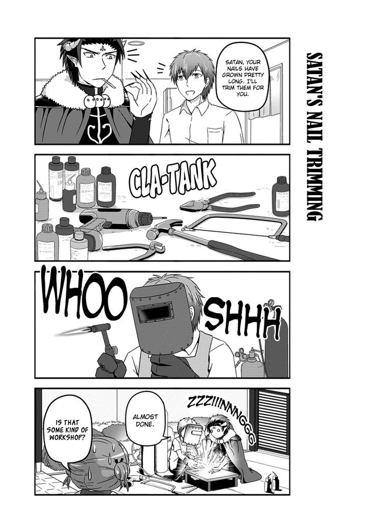 Uchi no Maou Kamimasen yo Chapter 18 page 13 - Chapter 18 : Uchi No Maou in 4 Koma Format.