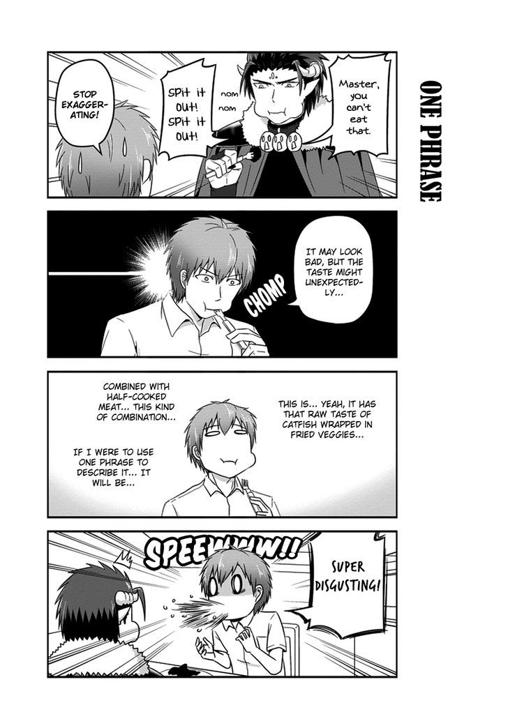 Uchi no Maou Kamimasen yo Chapter 18 page 9 - Chapter 18 : Uchi No Maou in 4 Koma Format.