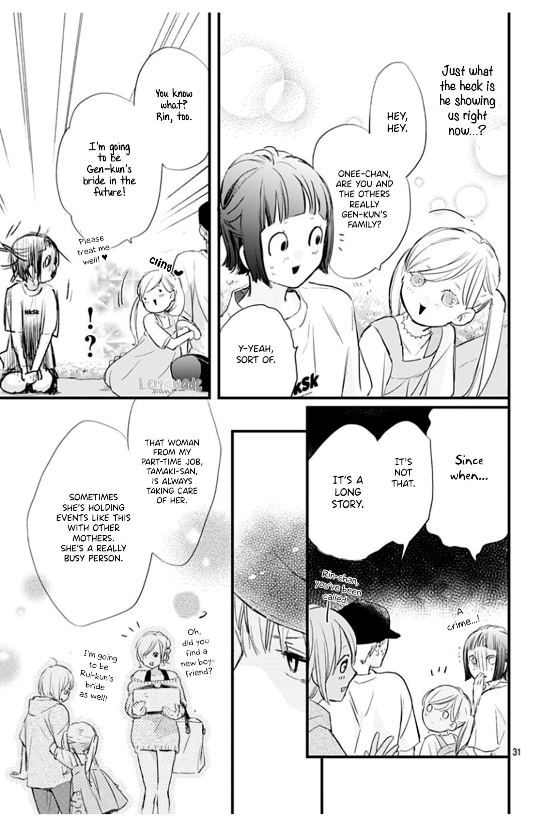 Uchi no Otouto-domo ga sumimasen Chapter 3 page 33 - Chapter 3