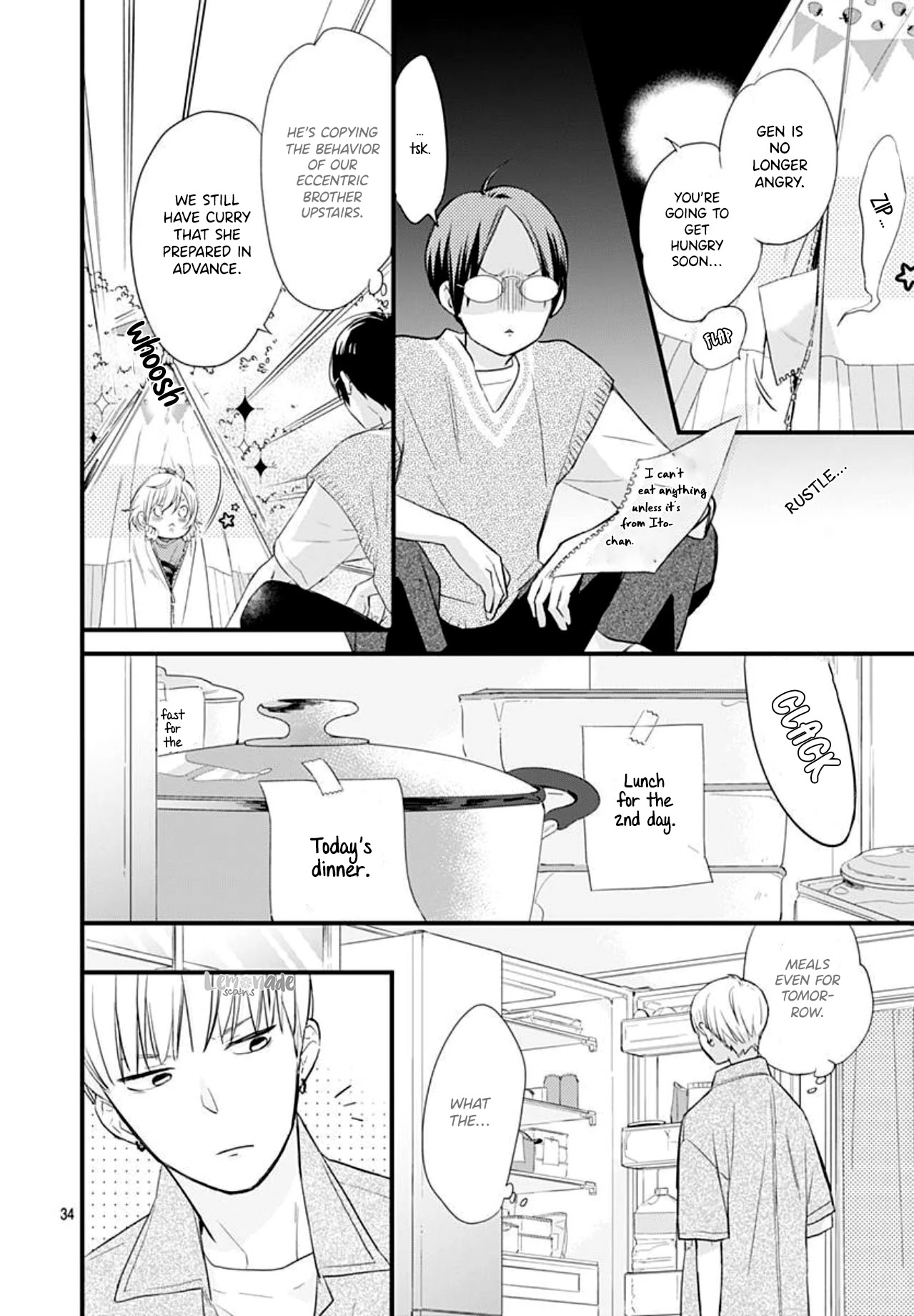 Uchi no Otouto-domo ga sumimasen Chapter 4 page 36 - Chapter 4