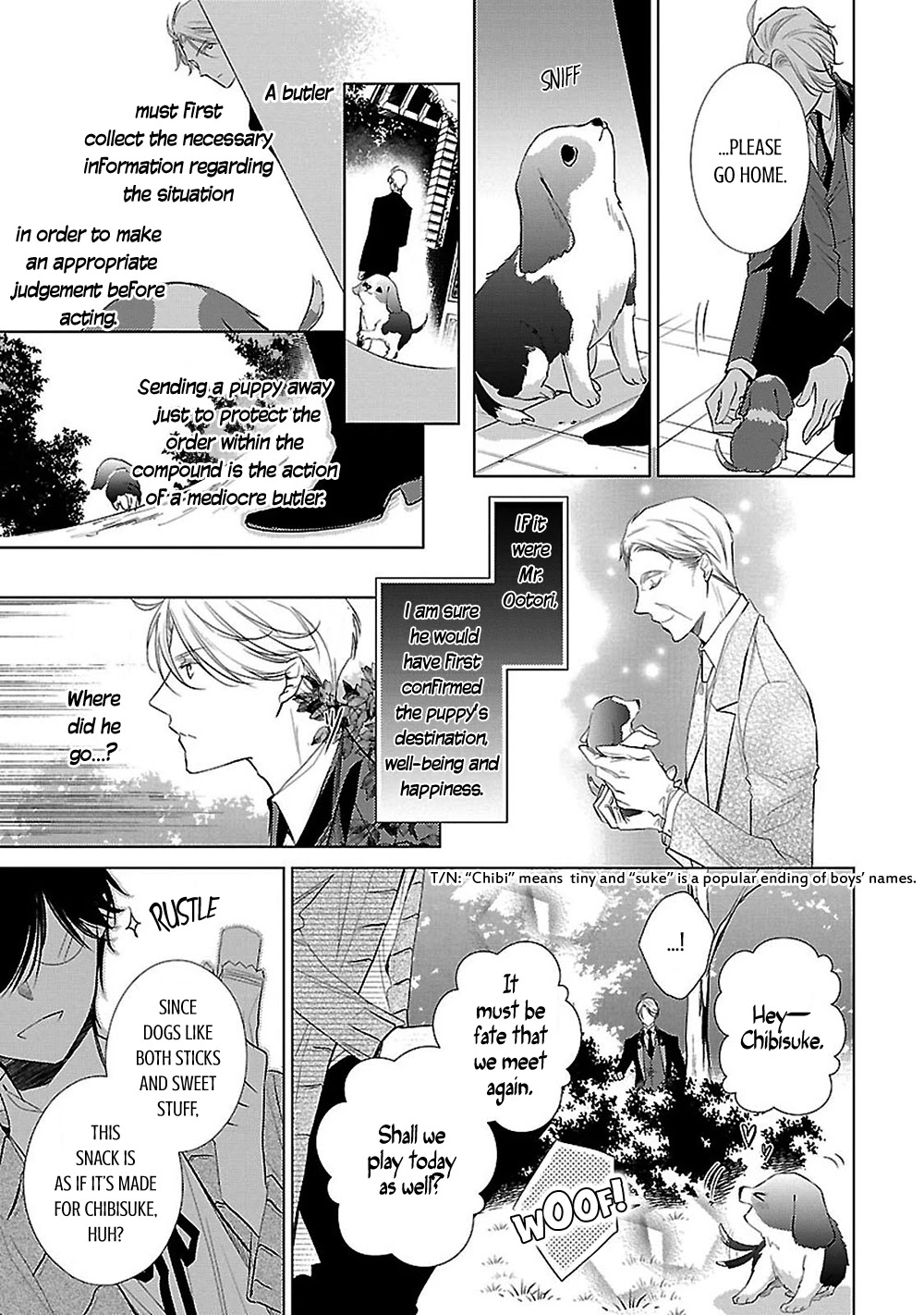 Uchi no Shitsuji ga Iu Koto ni wa Chapter 11 page 17 - Chapter 11: A Pup's Waltz