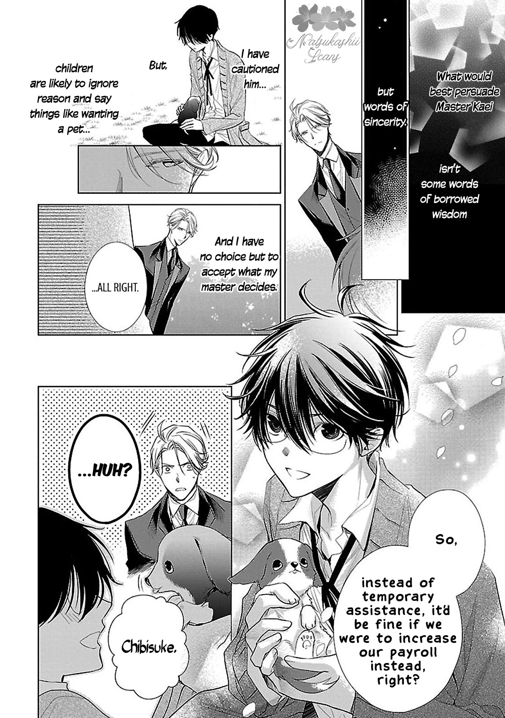 Uchi no Shitsuji ga Iu Koto ni wa Chapter 11 page 22 - Chapter 11: A Pup's Waltz