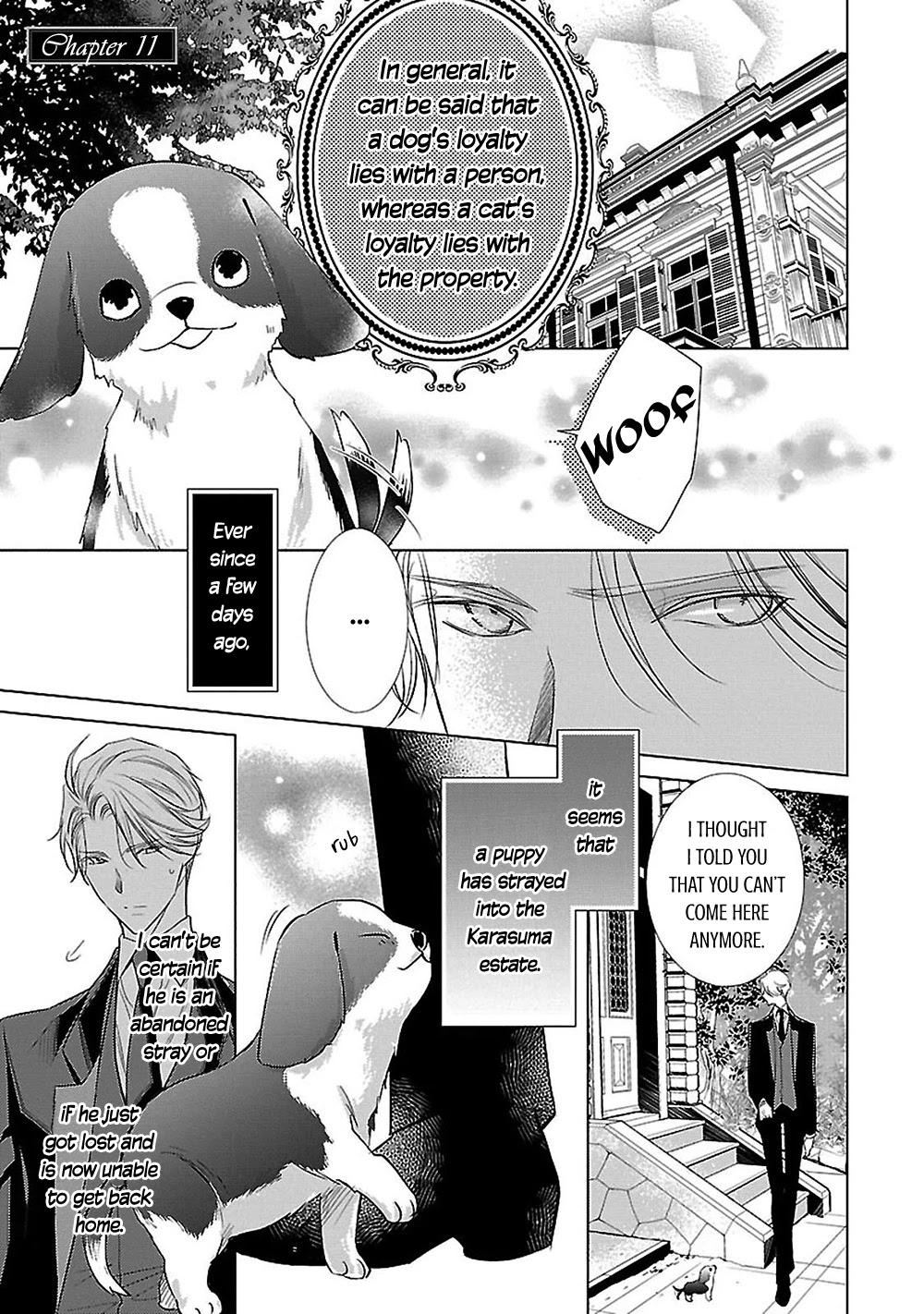 Uchi no Shitsuji ga Iu Koto ni wa Chapter 11 page 5 - Chapter 11: A Pup's Waltz