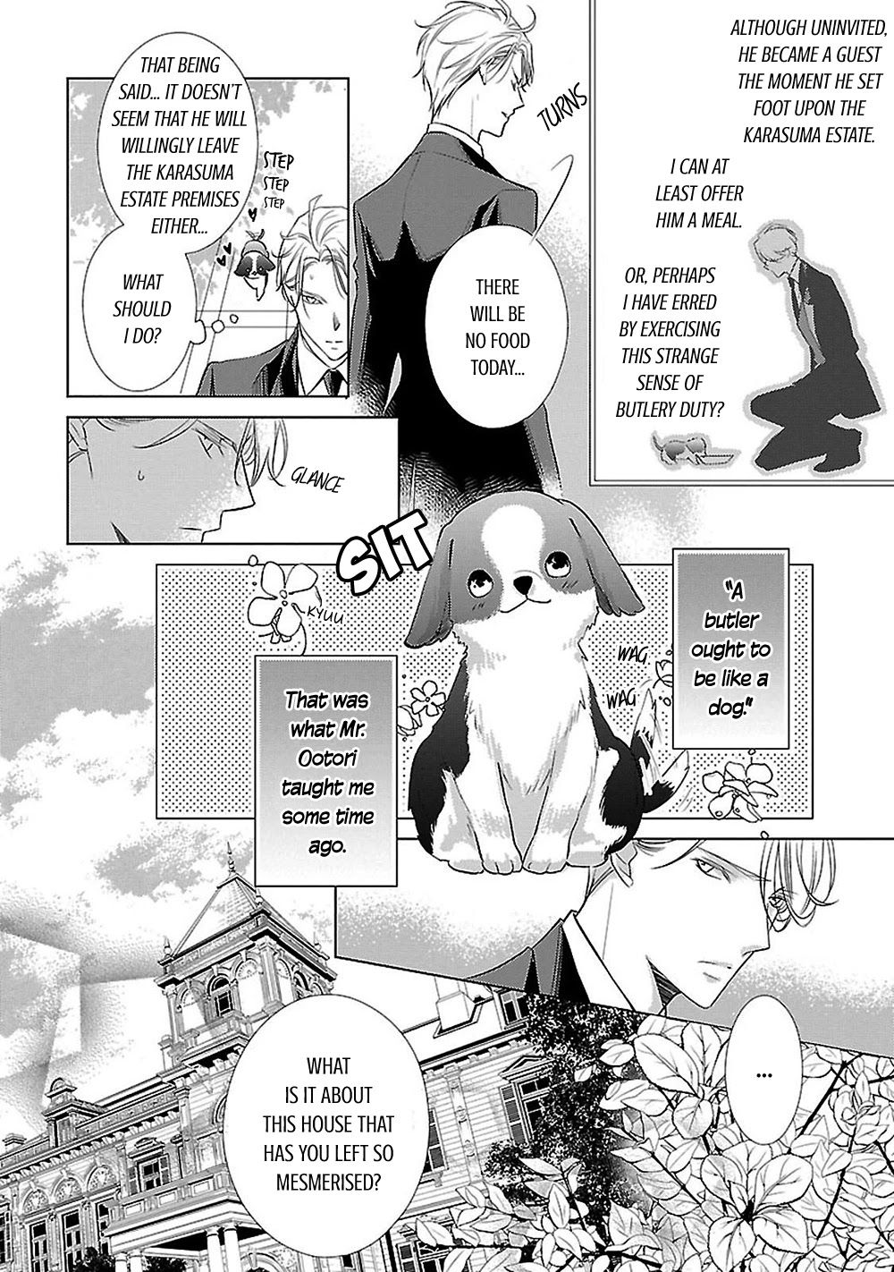 Uchi no Shitsuji ga Iu Koto ni wa Chapter 11 page 6 - Chapter 11: A Pup's Waltz