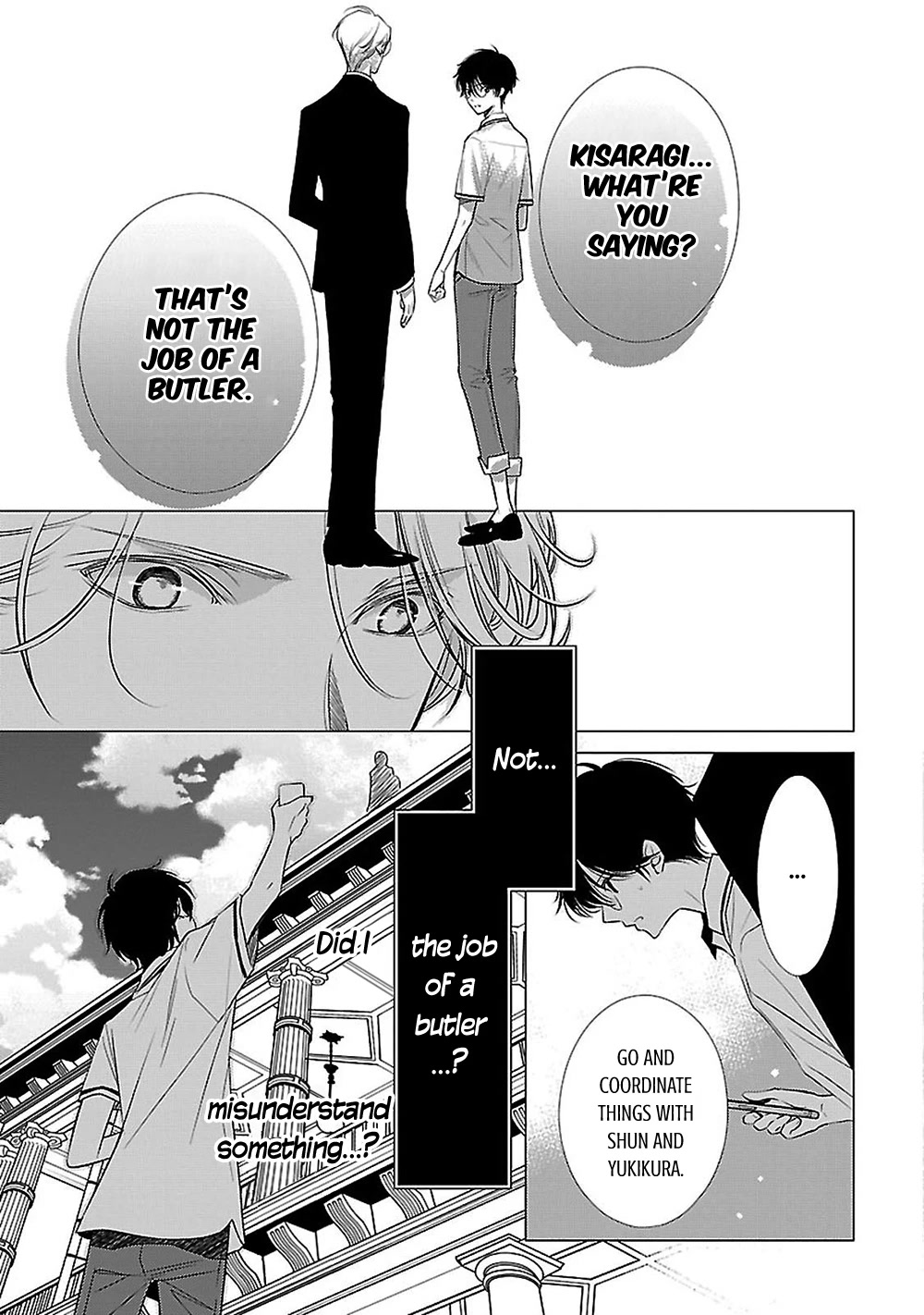 Uchi no Shitsuji ga Iu Koto ni wa Chapter 14 page 46 - Chapter 14: The Puppy on the Rooftop