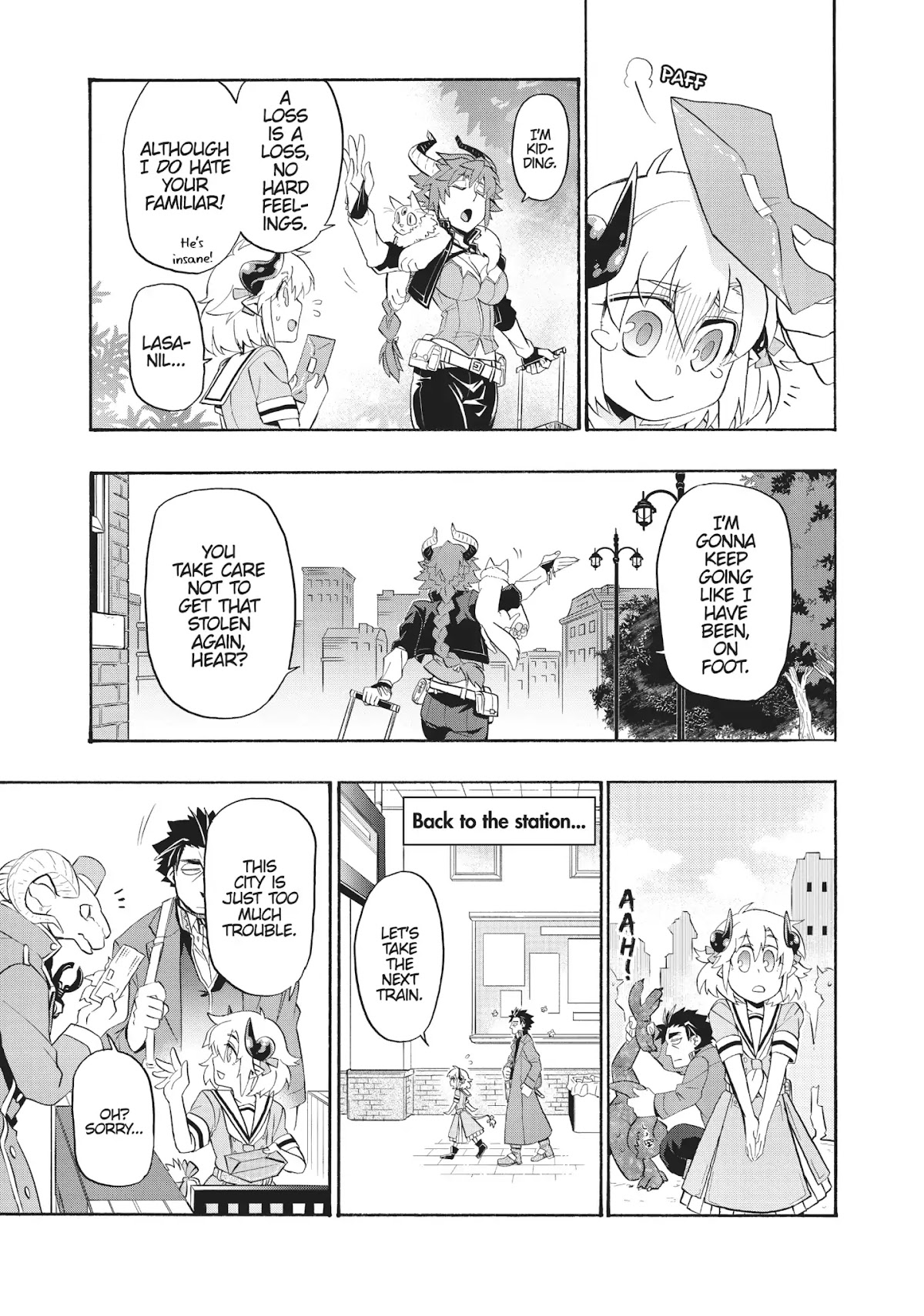 Uchi no Tsukaima ga Sumimasen Chapter 11 page 19 - Chapter 11: Vol.2 File 11: Railway City Avim
