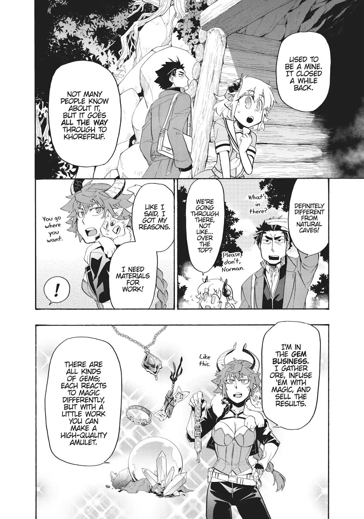 Uchi no Tsukaima ga Sumimasen Chapter 12 page 3 - Chapter 12: Vol.2 File 12: Santel Tunnel