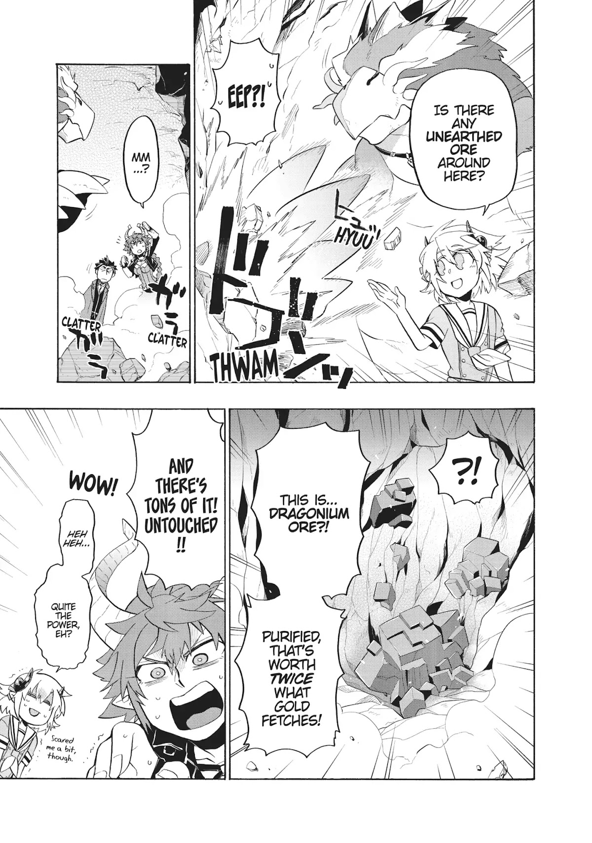 Uchi no Tsukaima ga Sumimasen Chapter 13 page 11 - Chapter 13: Vol.2 File 13: Santel Tunnel Depths