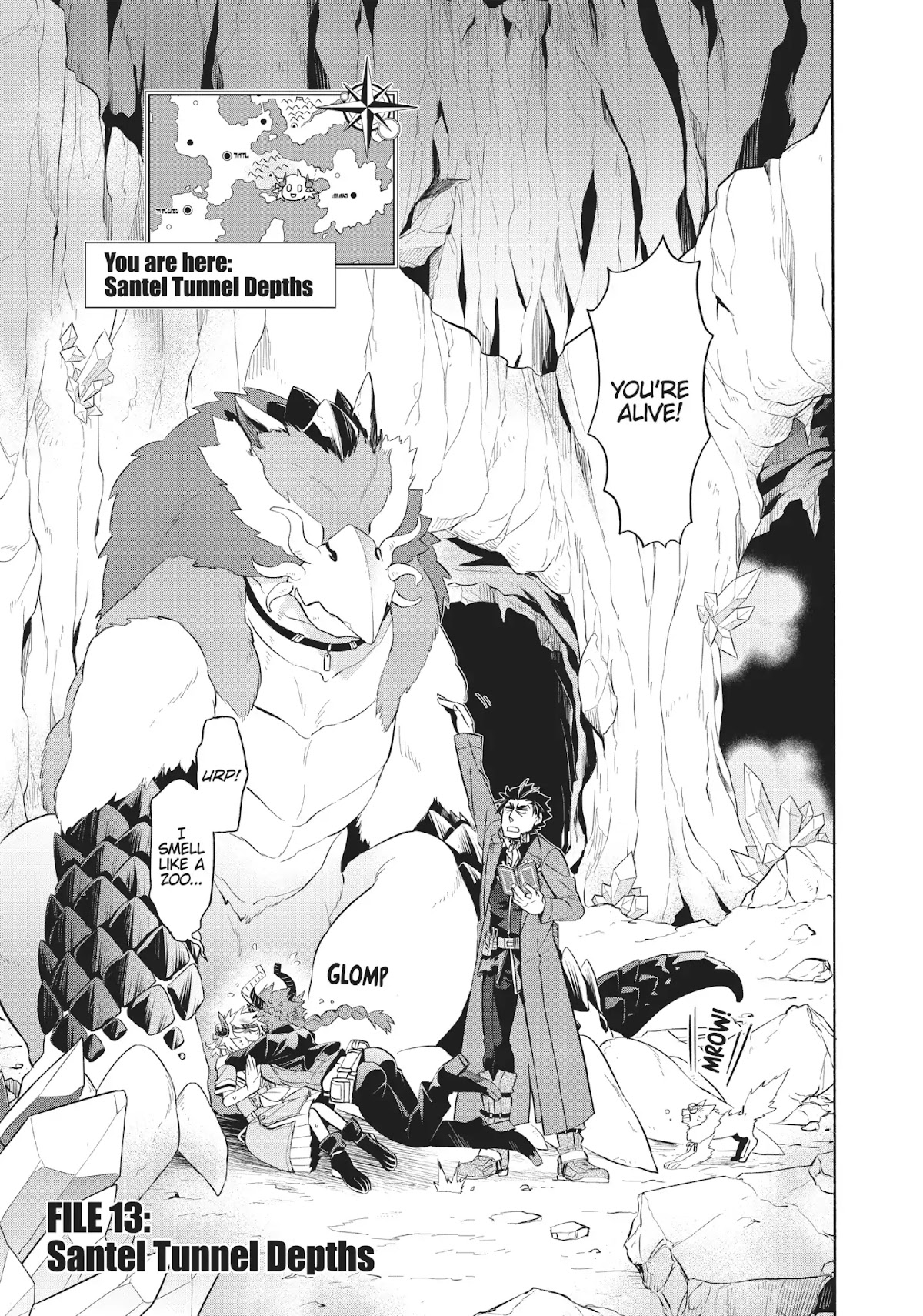 Uchi no Tsukaima ga Sumimasen Chapter 13 page 3 - Chapter 13: Vol.2 File 13: Santel Tunnel Depths
