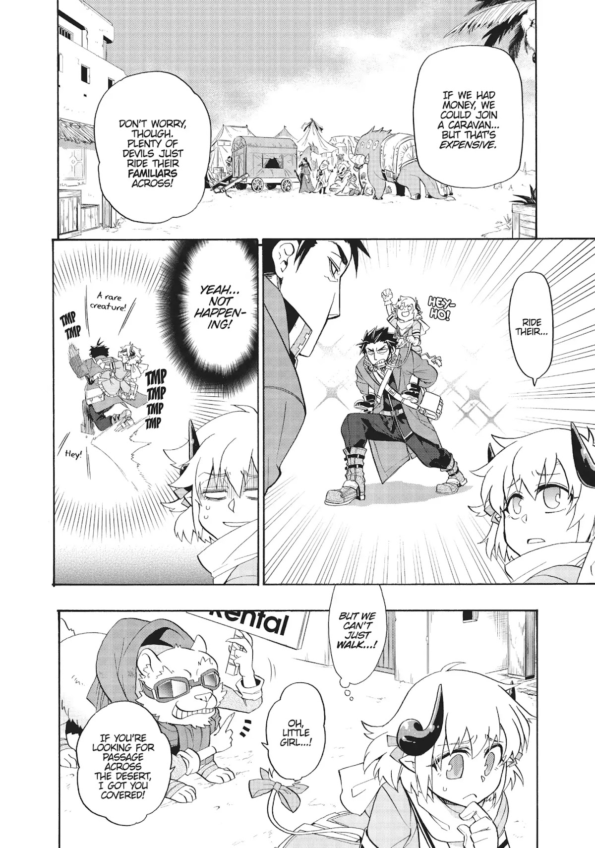 Uchi no Tsukaima ga Sumimasen Chapter 6 page 4 - Chapter 6: Stavine: The Sand Village