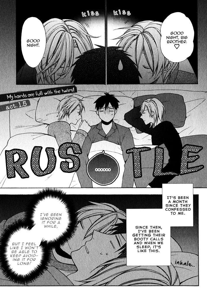 Uchi wa Futago de Teippai! Chapter 1.5 page 3 - Chapter 1.5 : Act 1.5