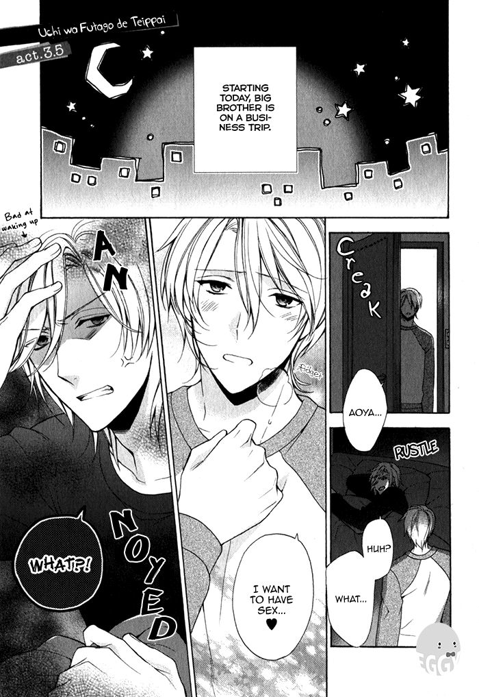 Uchi wa Futago de Teippai! Chapter 3.5 page 3 - Chapter 3.5 : Act 3.5