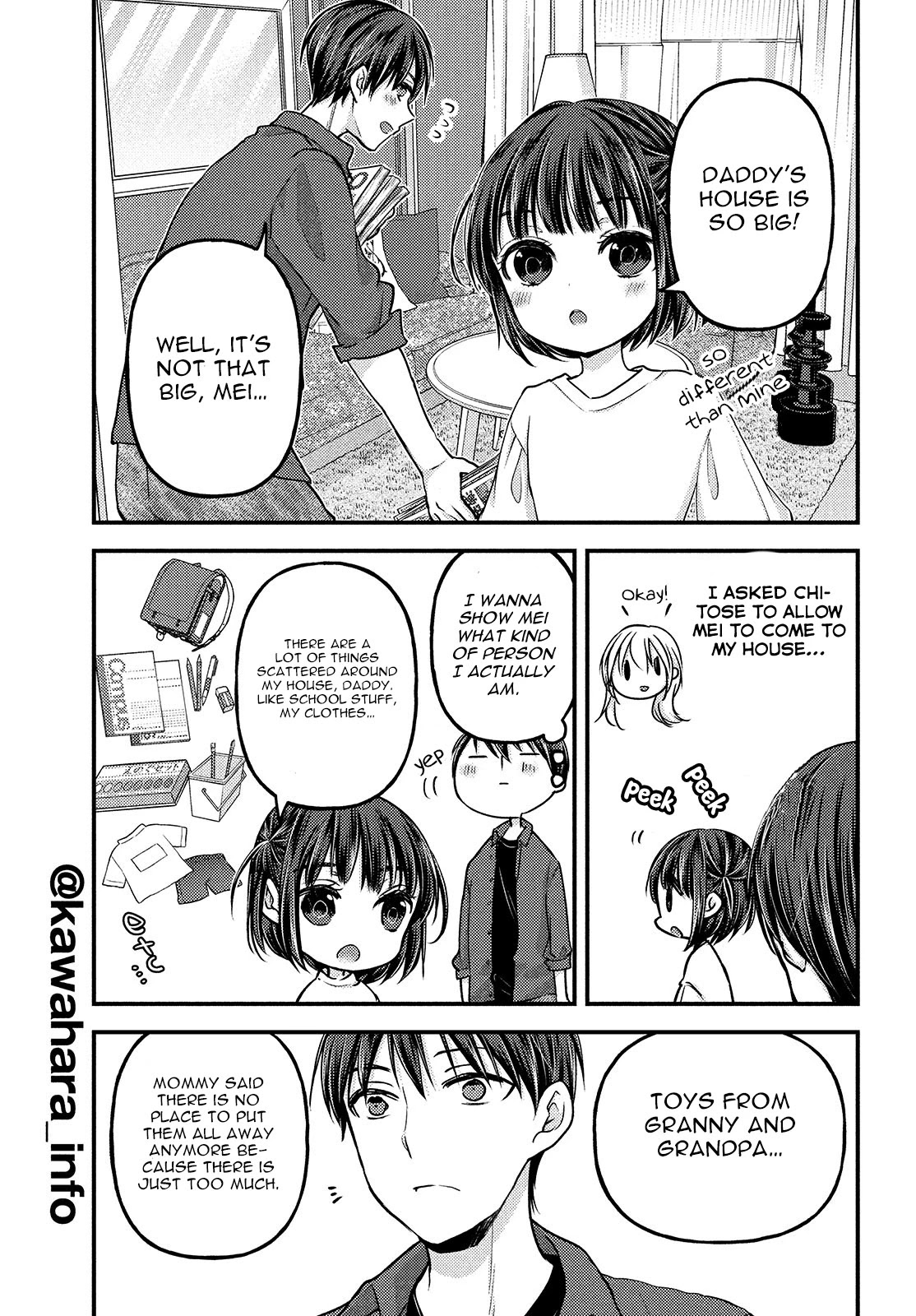Uchi wa Wakarete Kurashiteiru Chapter 3 page 14 - Chapter 3: Mother and Daughter