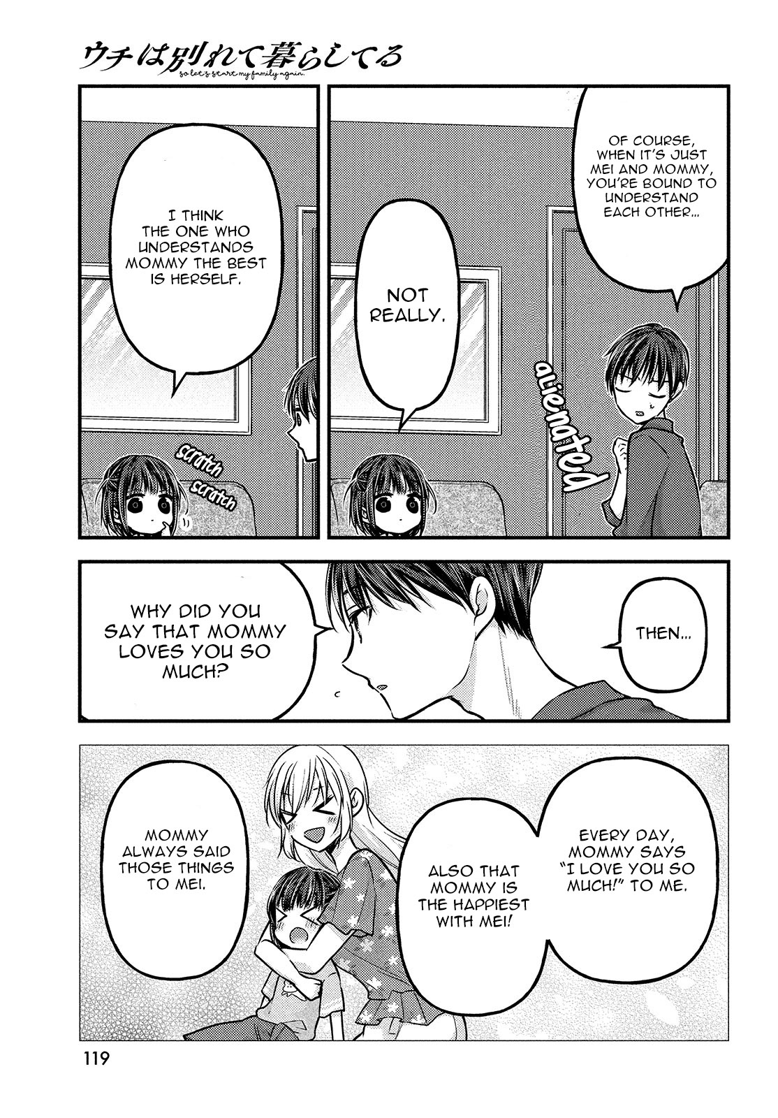 Uchi wa Wakarete Kurashiteiru Chapter 3 page 22 - Chapter 3: Mother and Daughter