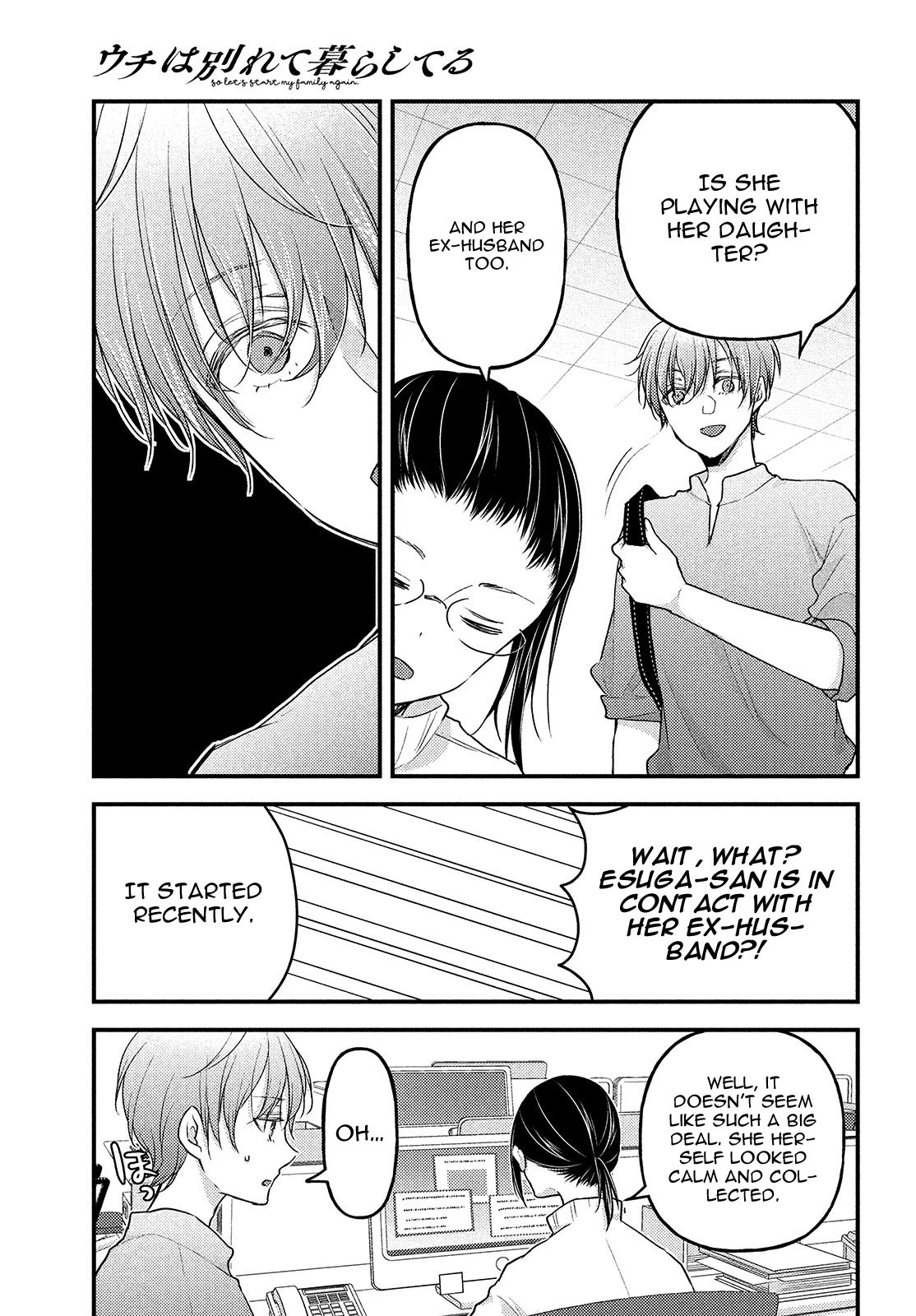 Uchi wa Wakarete Kurashiteiru Chapter 8 page 30 - Chapter 8: The Current Us