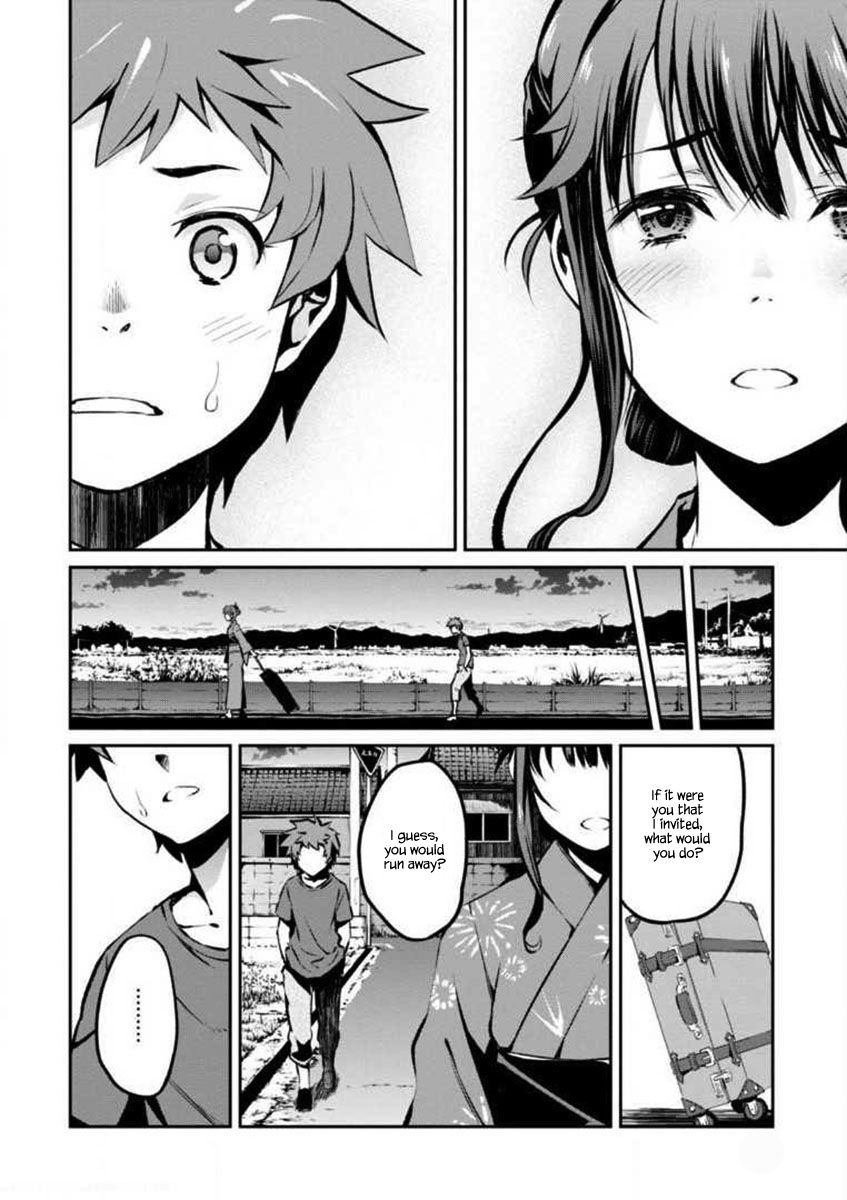 Uchiage Hanabi, Shita kara Miru ka? Yoko kara Miru ka? Chapter 3 page 20 - Chapter 3: The shape of the ascending fireworks at the display is…?