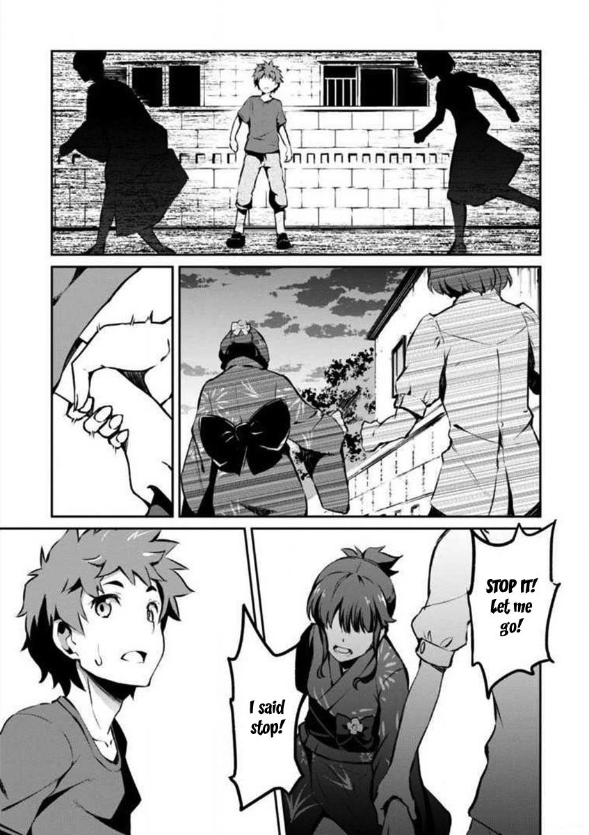 Uchiage Hanabi, Shita kara Miru ka? Yoko kara Miru ka? Chapter 3 page 27 - Chapter 3: The shape of the ascending fireworks at the display is…?