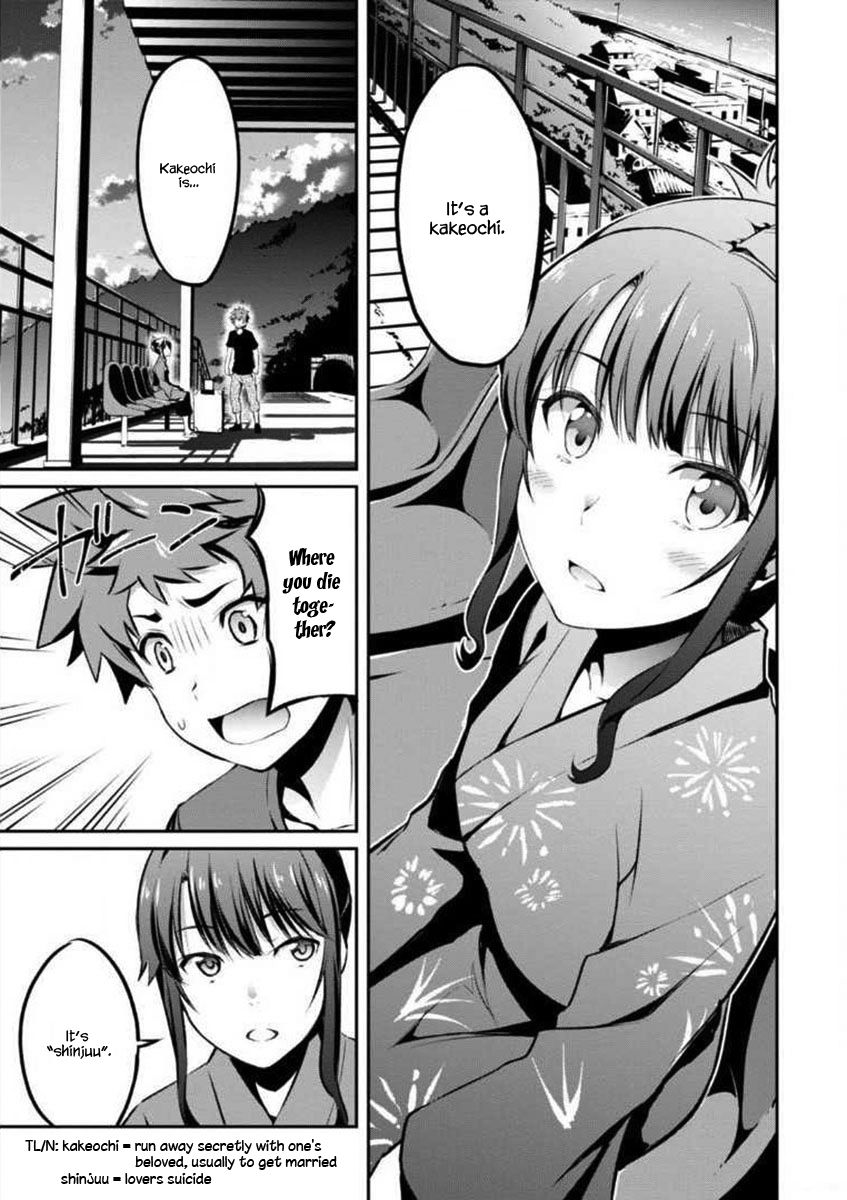 Uchiage Hanabi, Shita kara Miru ka? Yoko kara Miru ka? Chapter 4 page 35 - Chapter 4: At The Summer Festival, Who Will She See The Fireworks With?