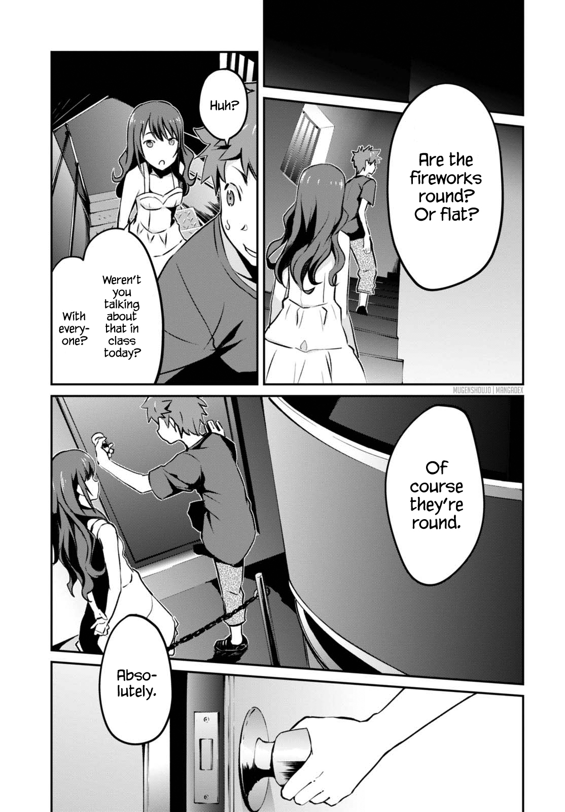 Uchiage Hanabi, Shita kara Miru ka? Yoko kara Miru ka? Chapter 8 page 17 - Chapter 8