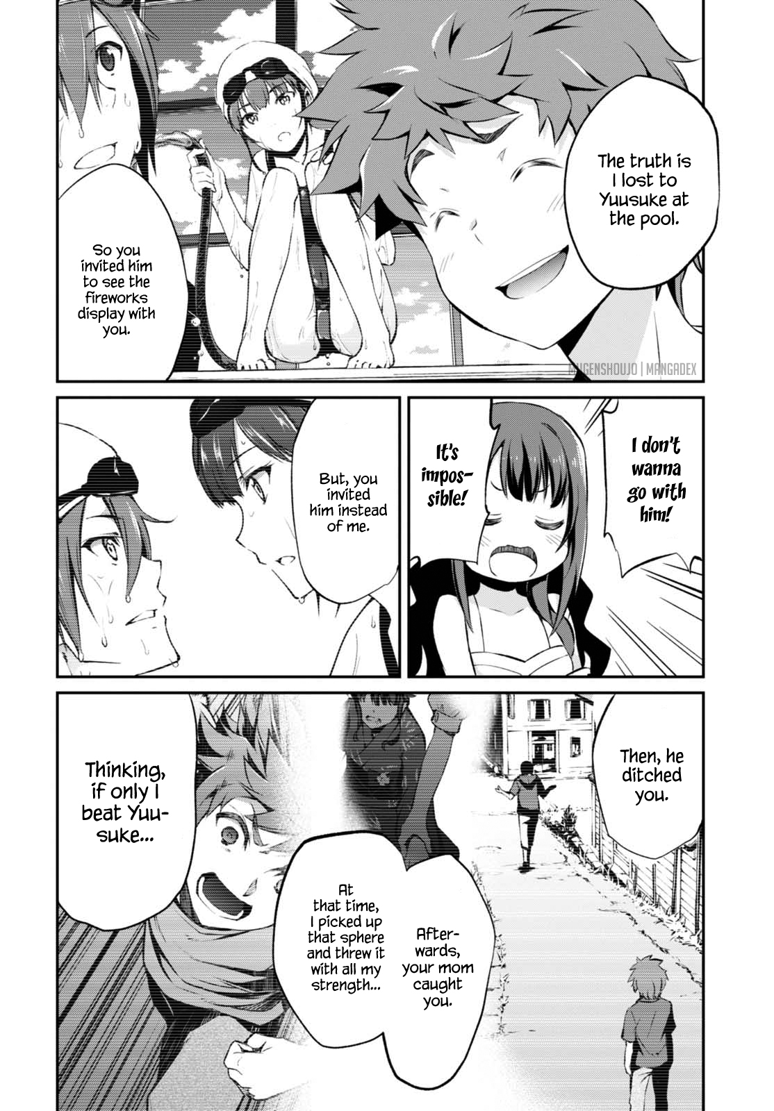 Uchiage Hanabi, Shita kara Miru ka? Yoko kara Miru ka? Chapter 9 page 22 - Chapter 9