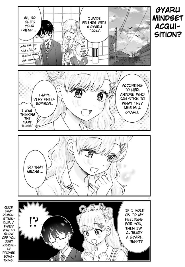 Uchida-san Is Definitely Not a Gal! Chapter 1 page 13 - Chapter 1