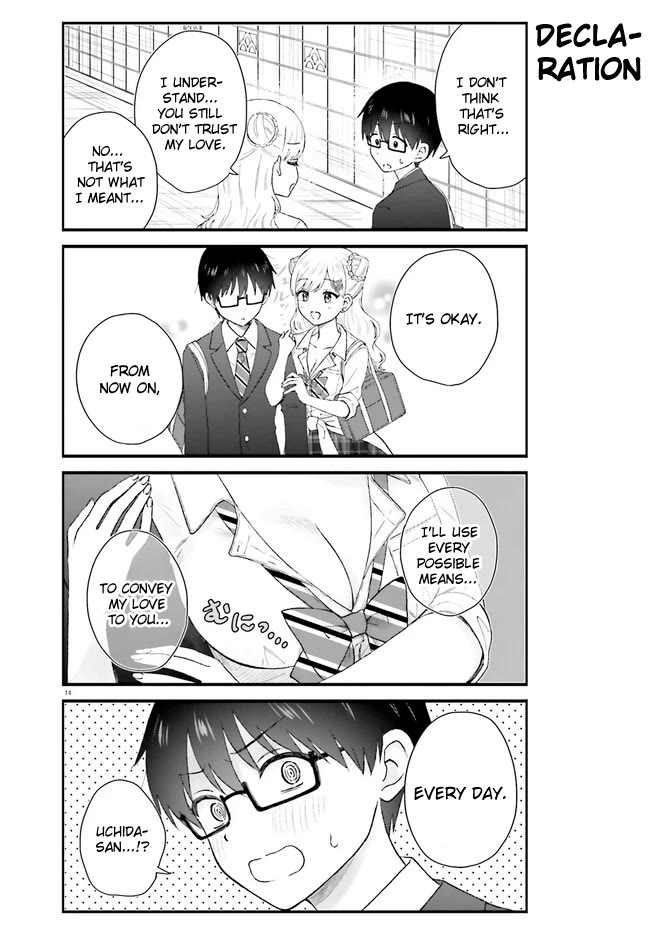 Uchida-san Is Definitely Not a Gal! Chapter 1 page 14 - Chapter 1