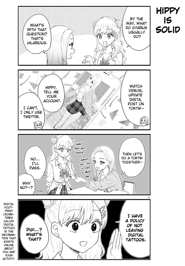 Uchida-san Is Definitely Not a Gal! Chapter 1 page 9 - Chapter 1