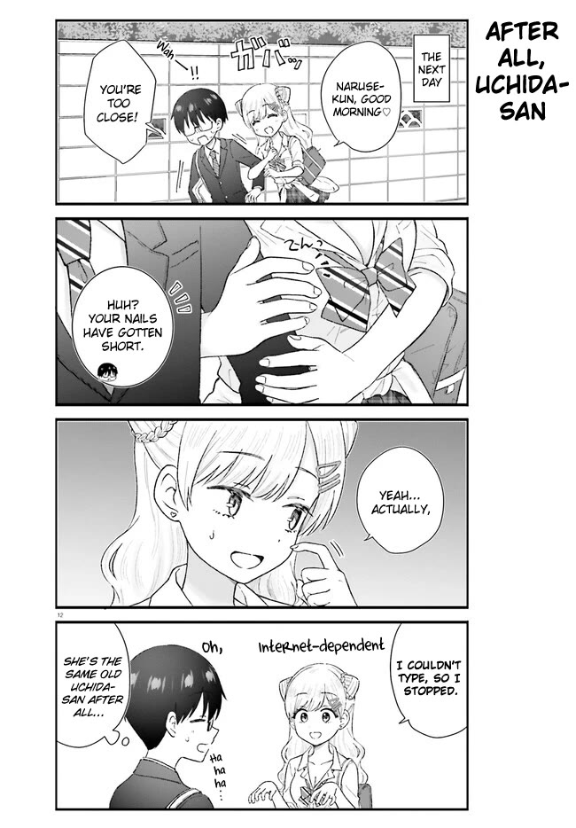 Uchida-san Is Definitely Not a Gal! Chapter 2 page 12 - Chapter 2